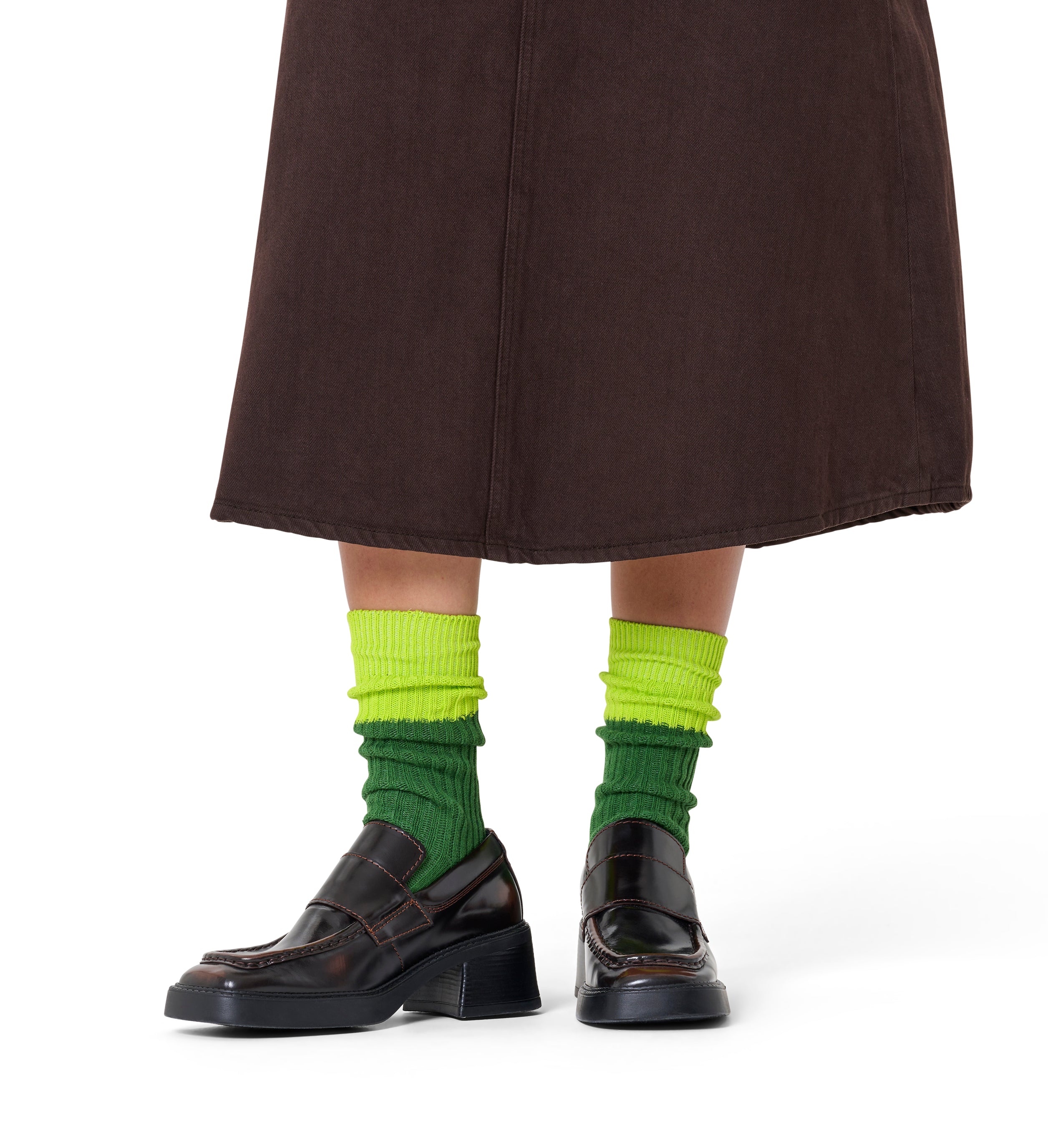 Contrast socks