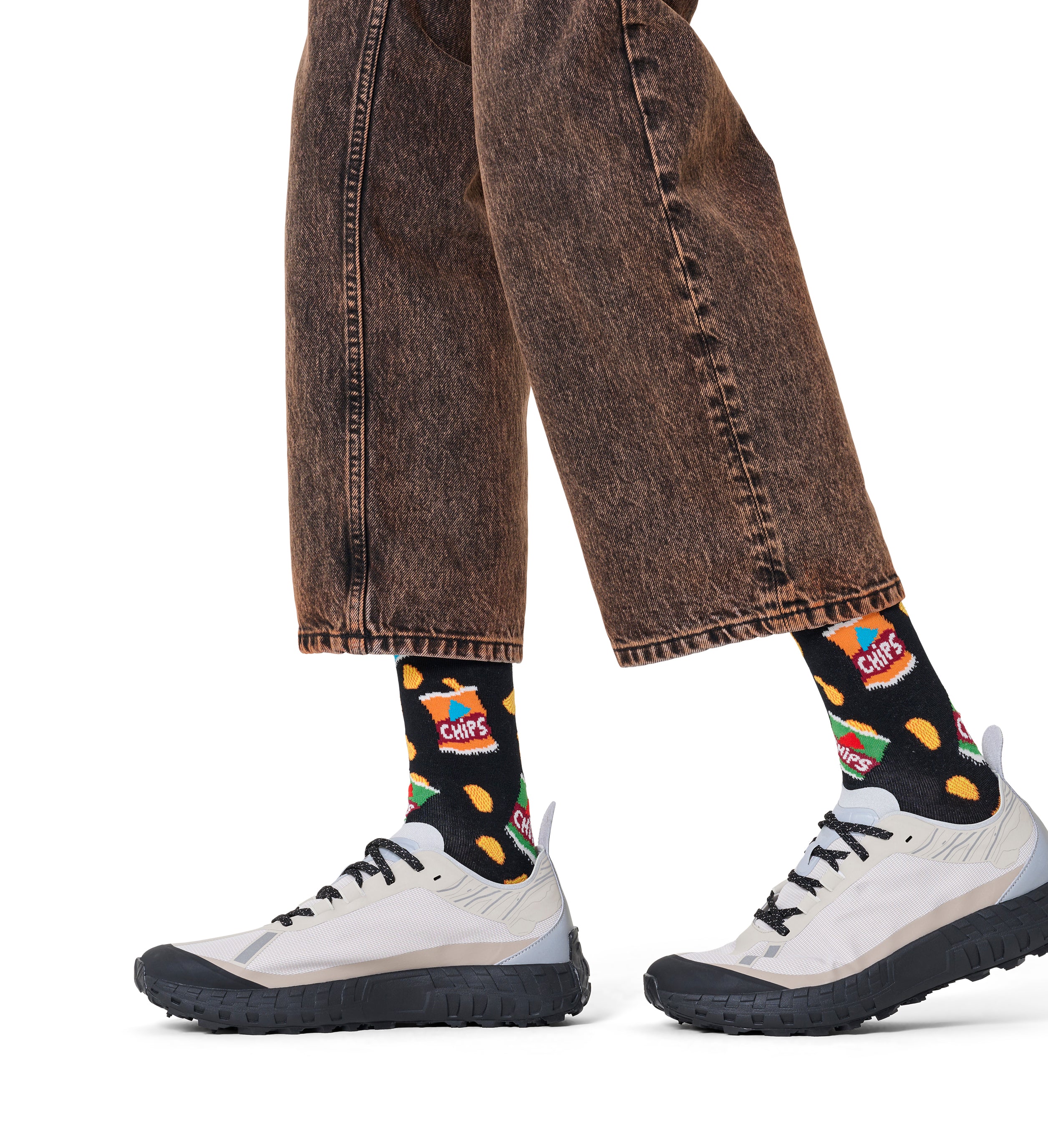 クルー丈 ソックス(チップス バッグ)