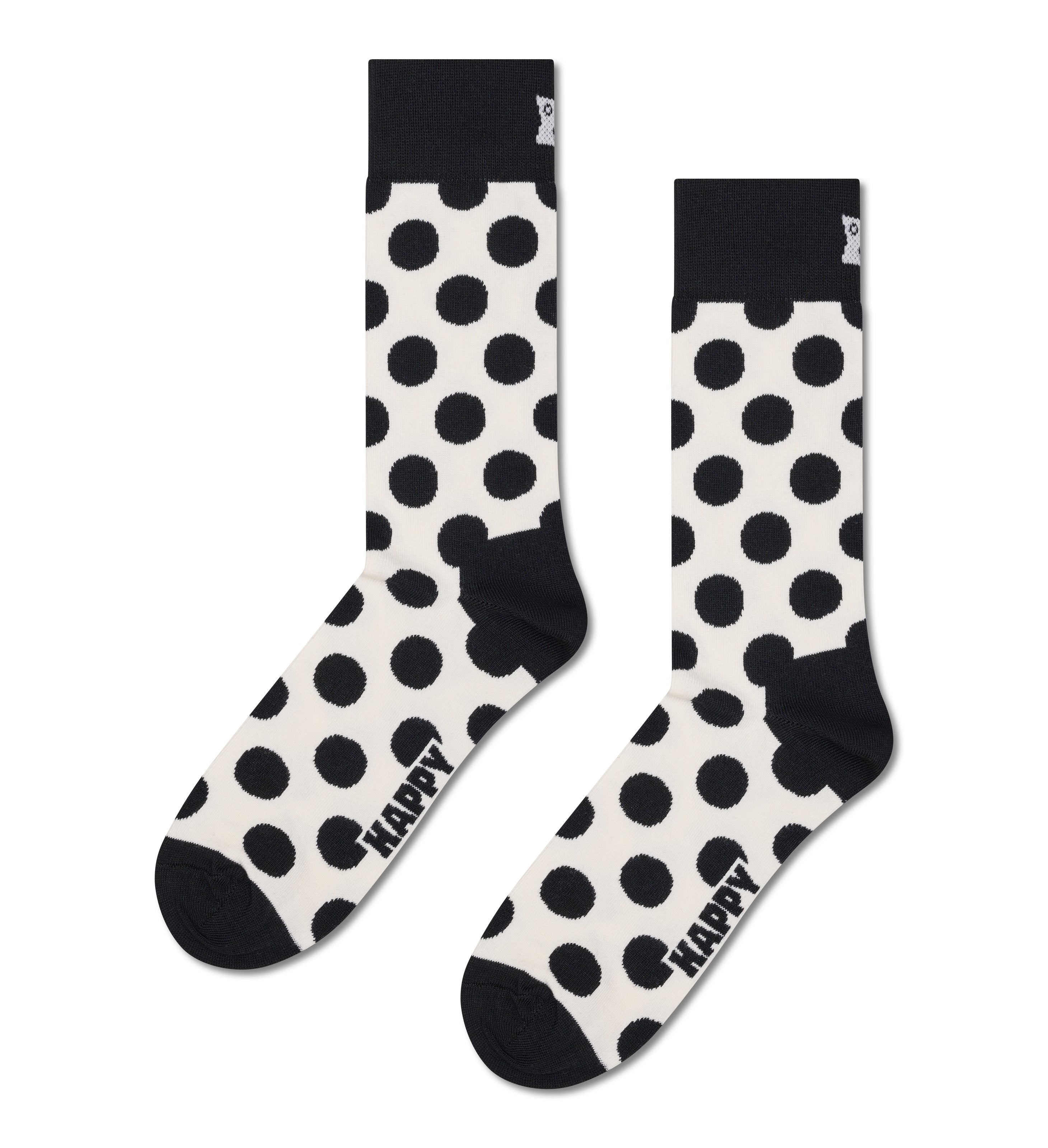 Crew length socks (big dots)