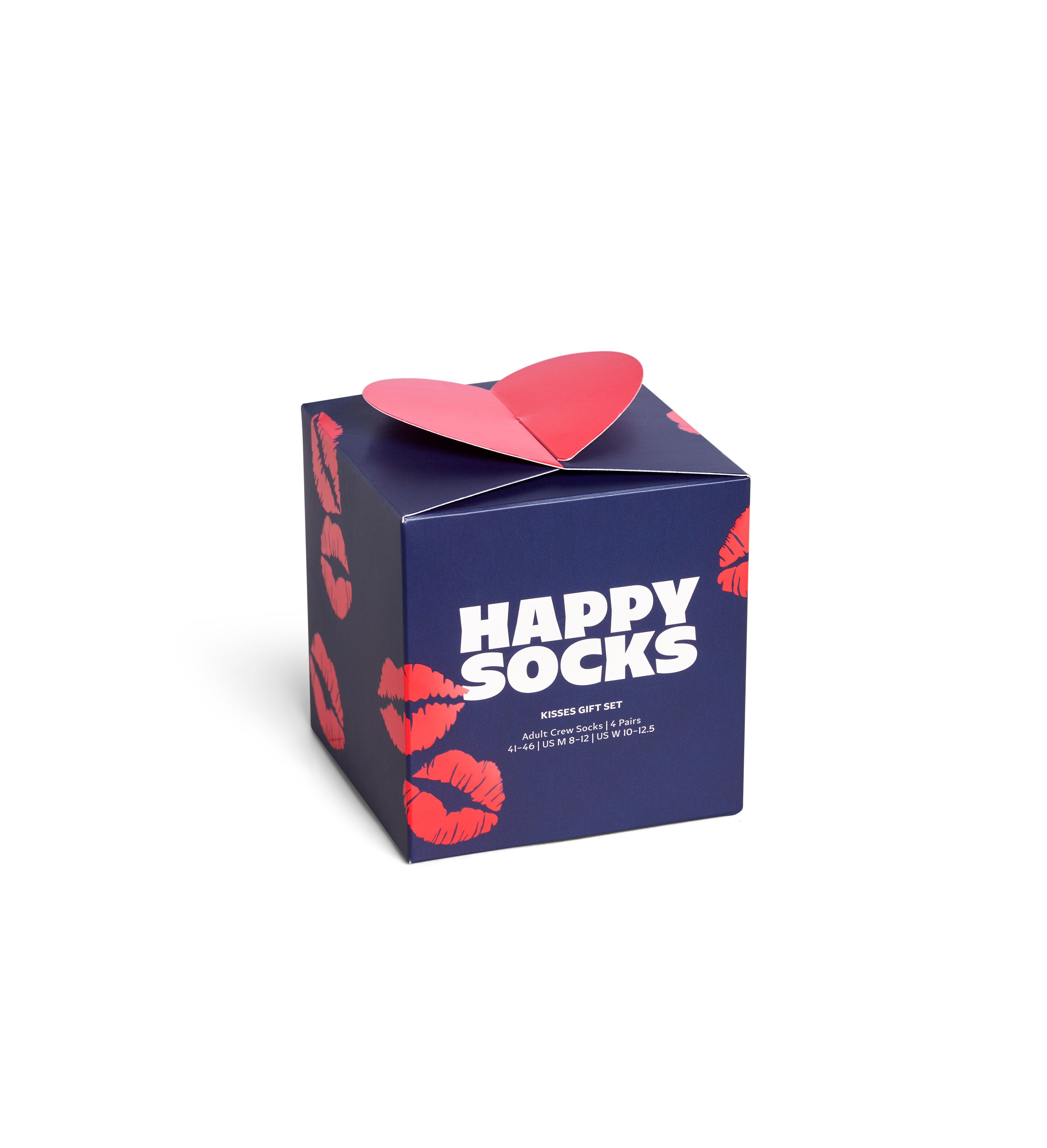 【GIFT BOX】【2足セット】クルー丈 ソックス(バレンタイン)