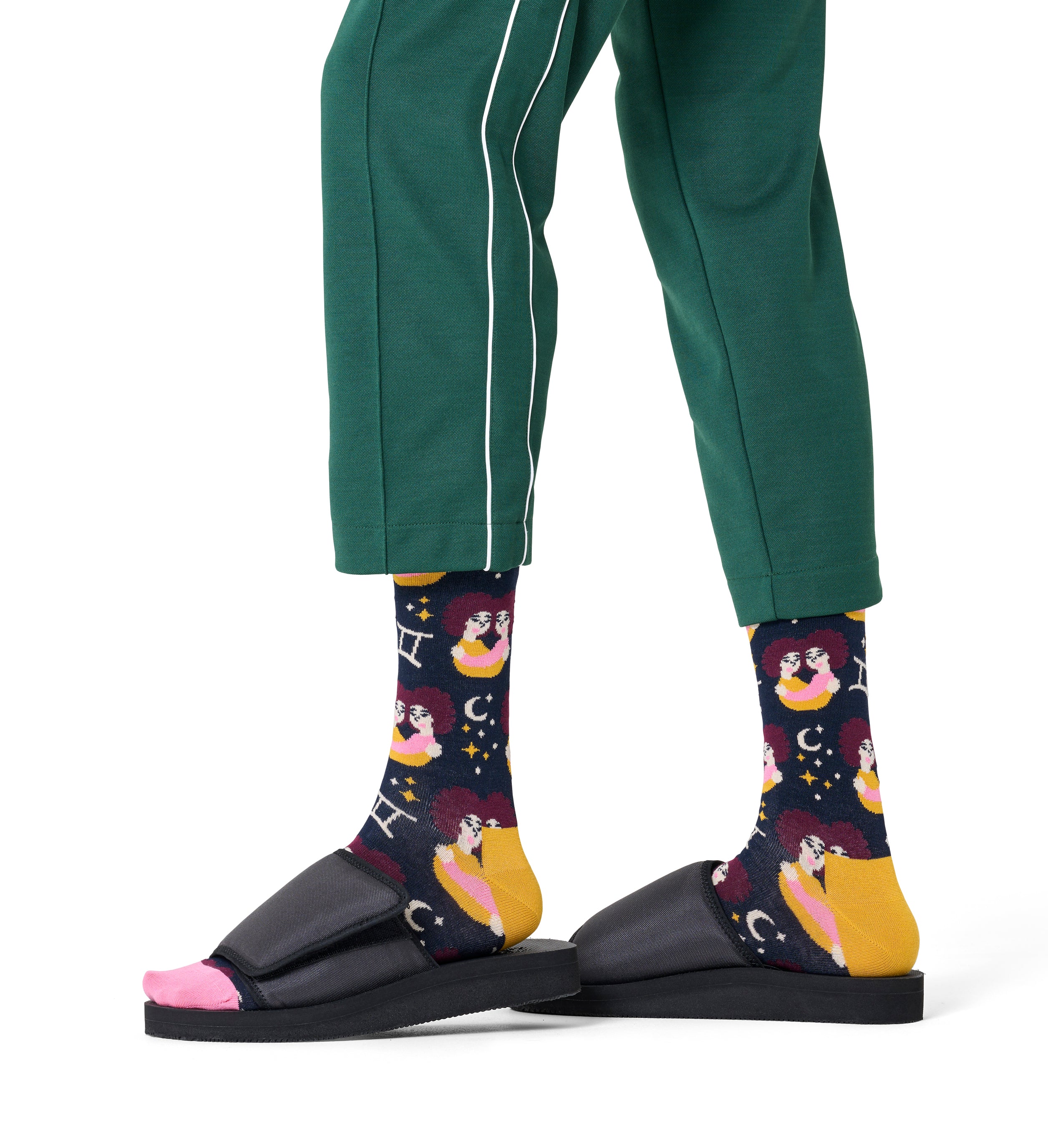 クルー丈 ソックス(双子座)