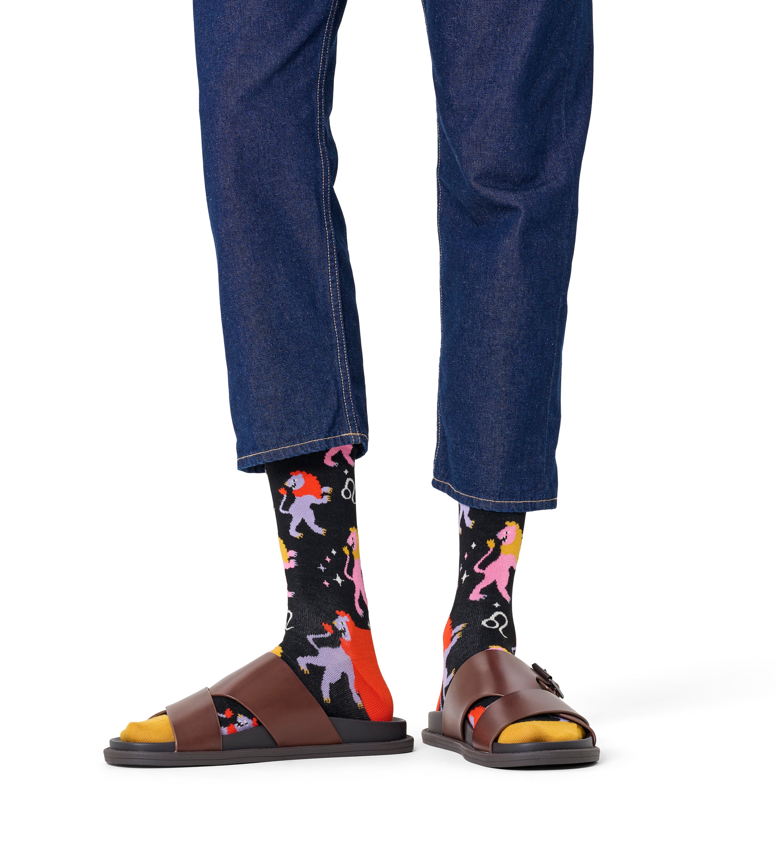 クルー丈 ソックス(獅子座)