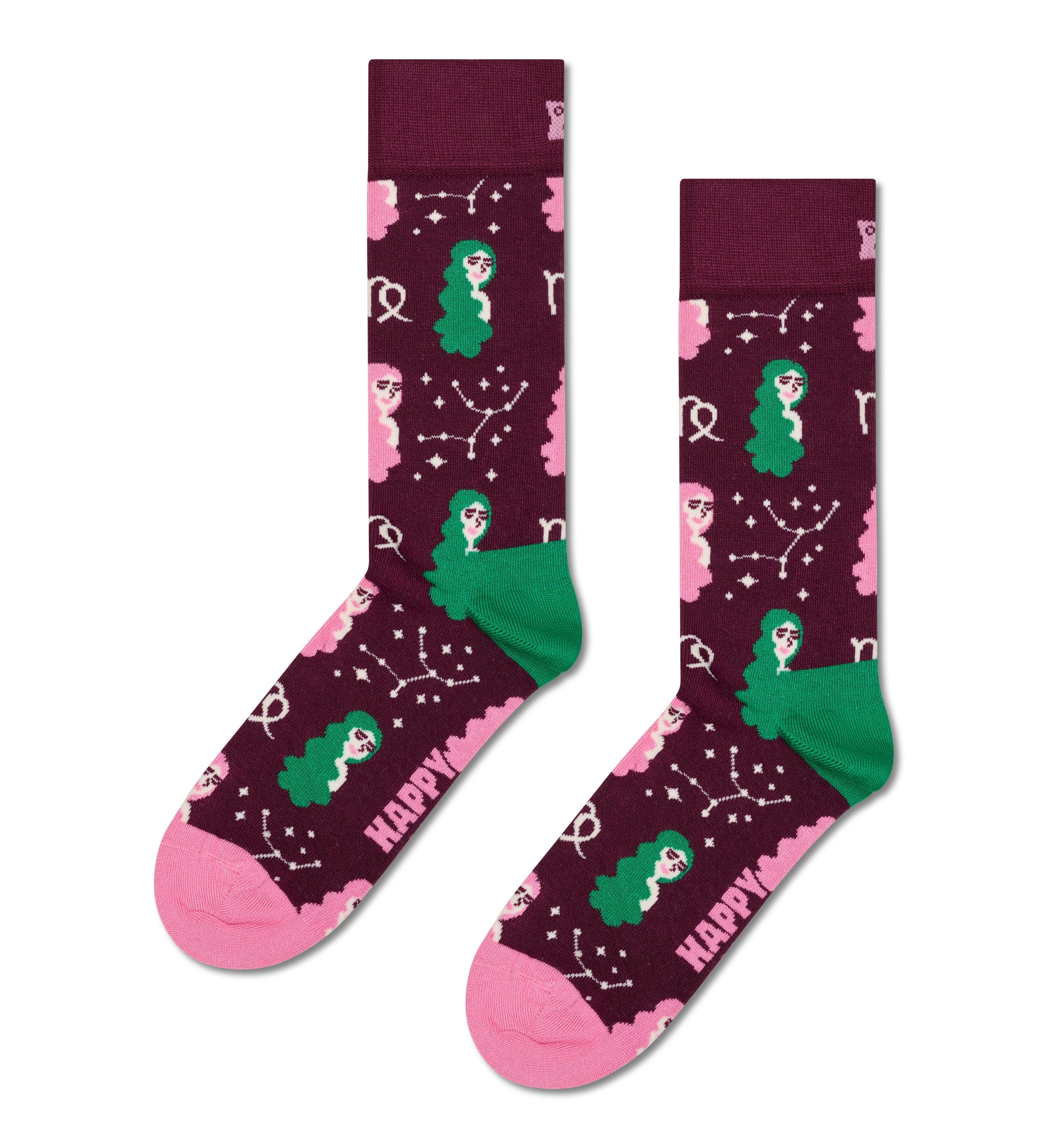 クルー丈 ソックス(乙女座)