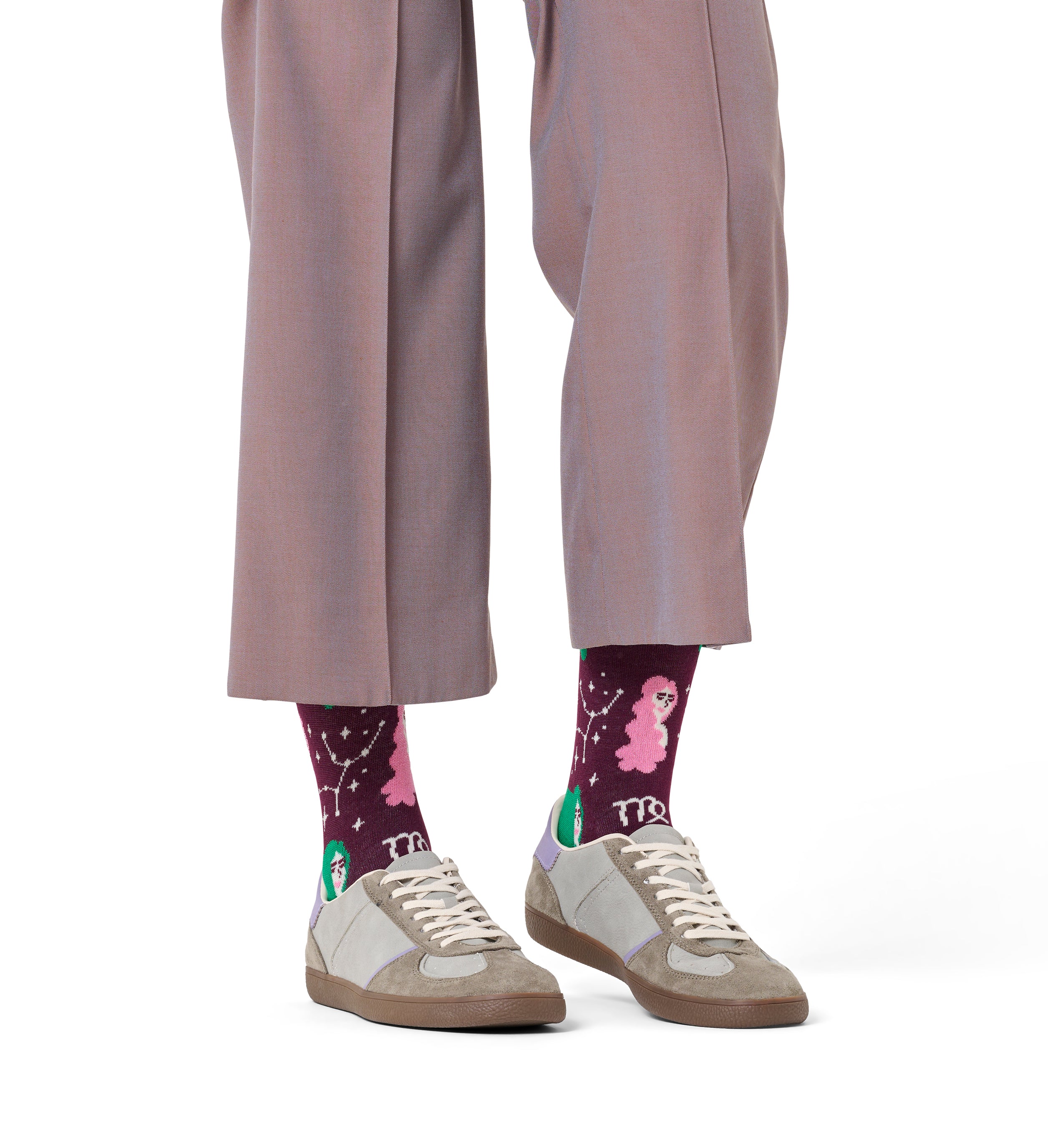 クルー丈 ソックス(乙女座)