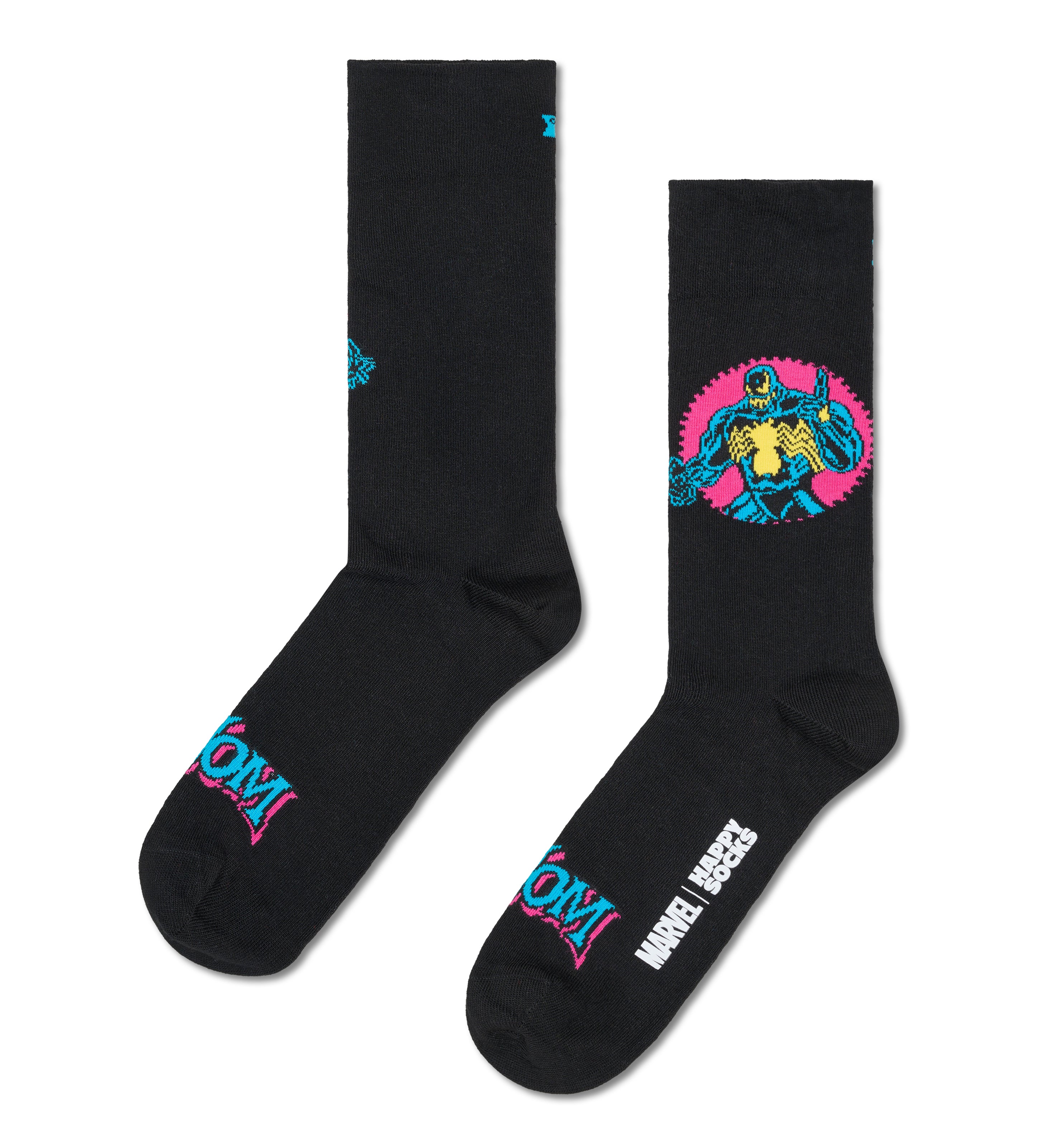 【MARVEL™×Happy Socks】クルー丈 ソックス (マーベル アーチエネミー)