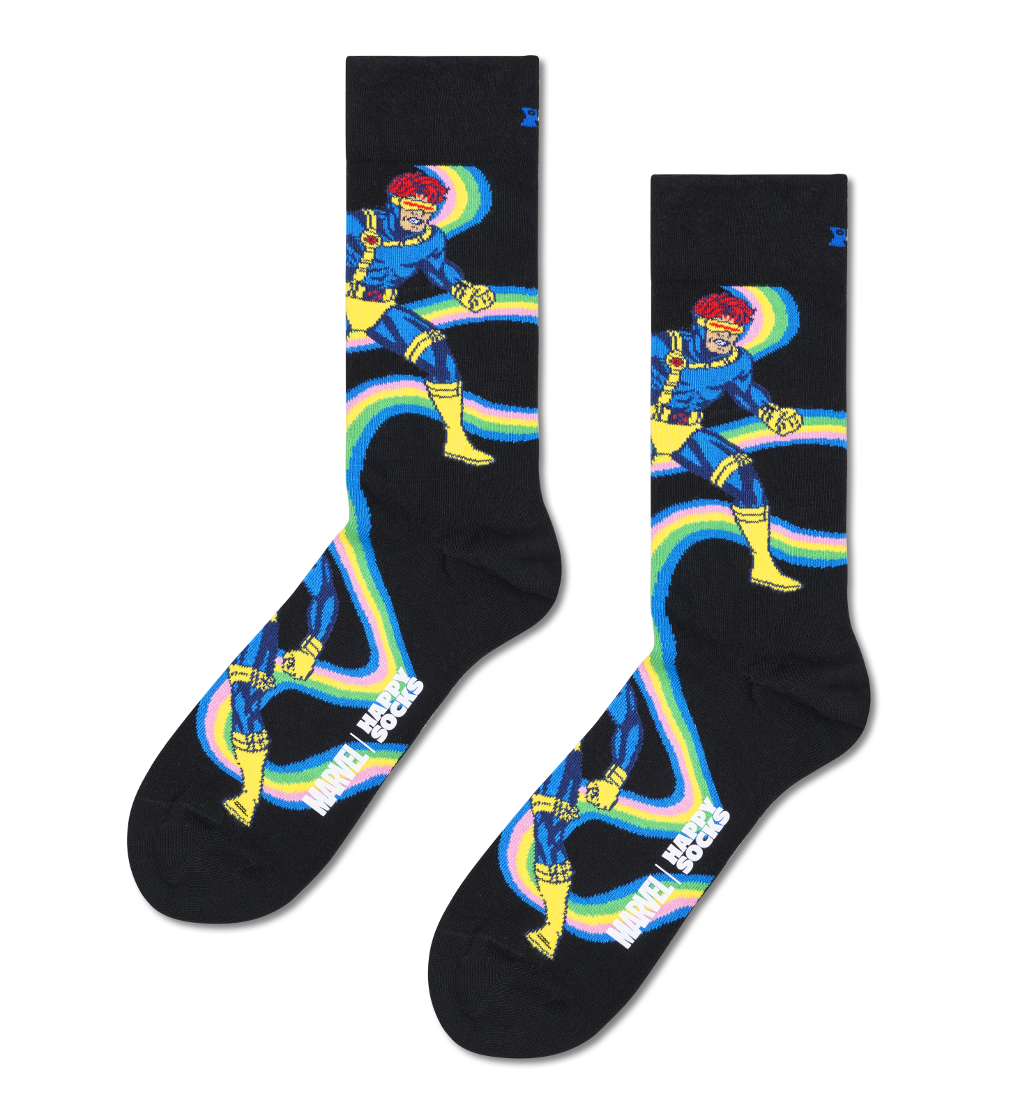 【MARVEL™×Happy Socks】【GIFT BOX】【9足セット】クルー丈 ソックス(マーベル コレクターズ)