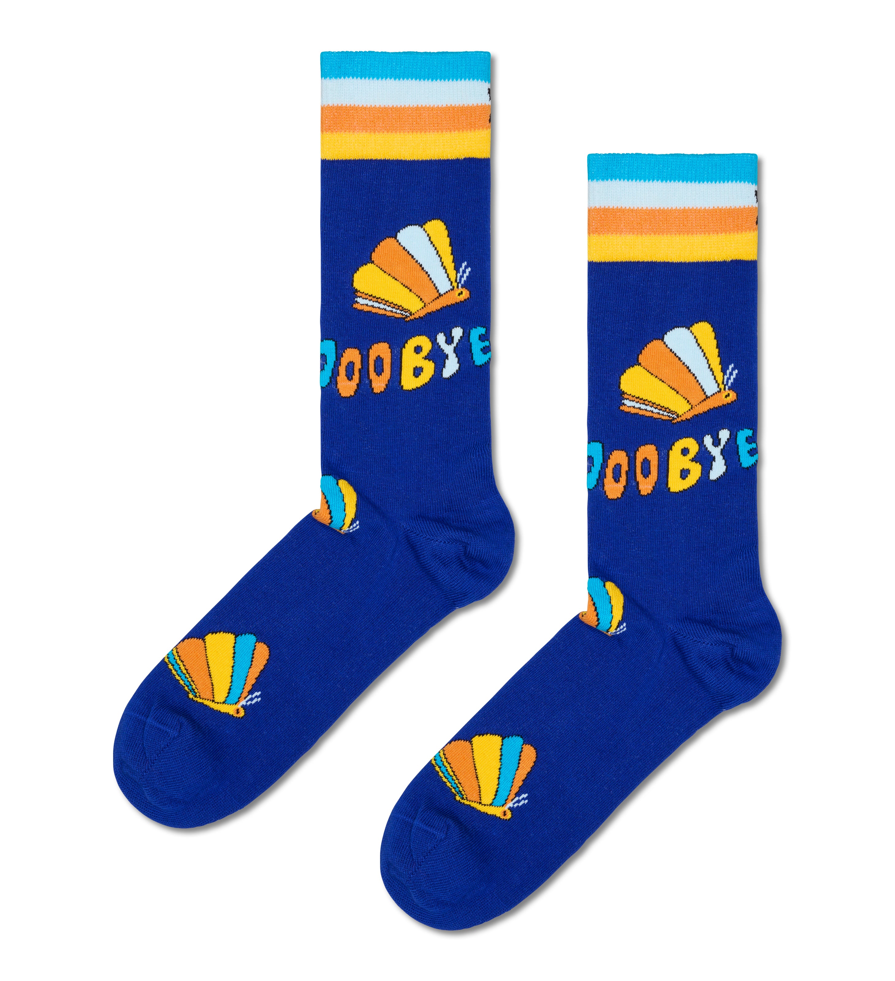 【The Beatles × Happy Socks】クルー丈 ソックス (ザ ビートルズ ハロー グッバイ)