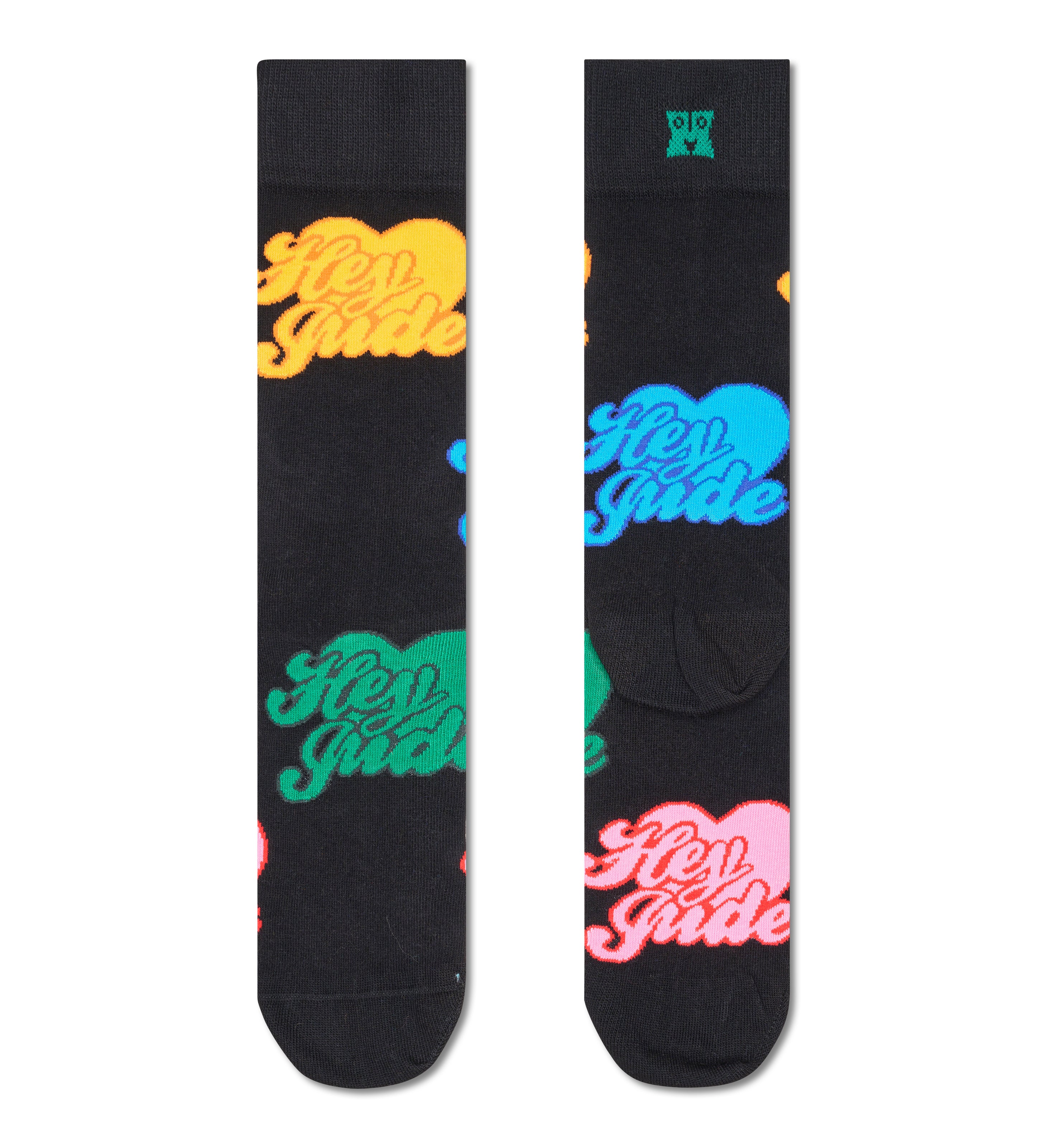 【The Beatles × Happy Socks】クルー丈 ソックス (ザ ビートルズ ヘイ ジャッジ)