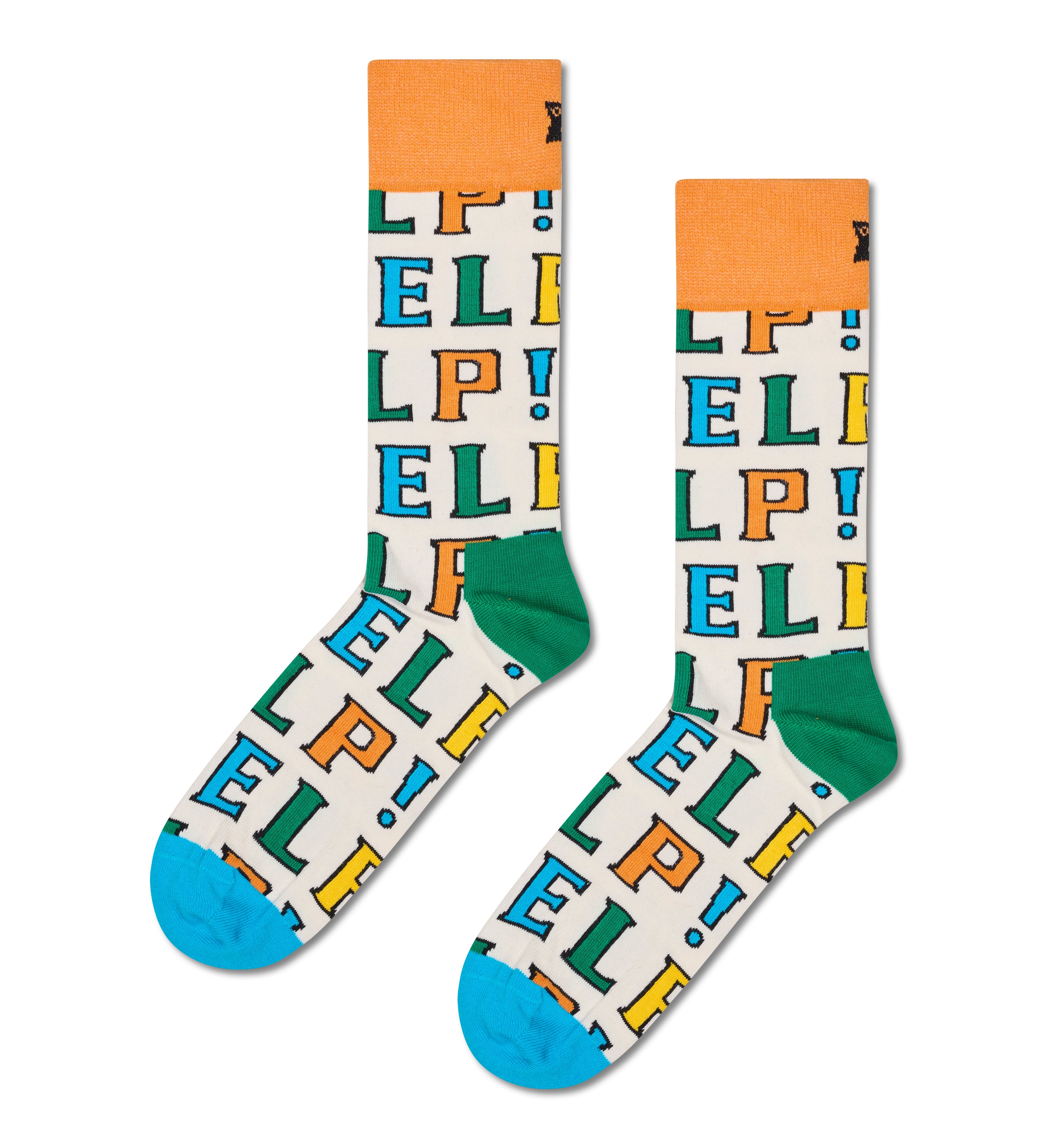 【The Beatles × Happy Socks】クルー丈 ソックス (ザ ビートルズ ヘルプ!)