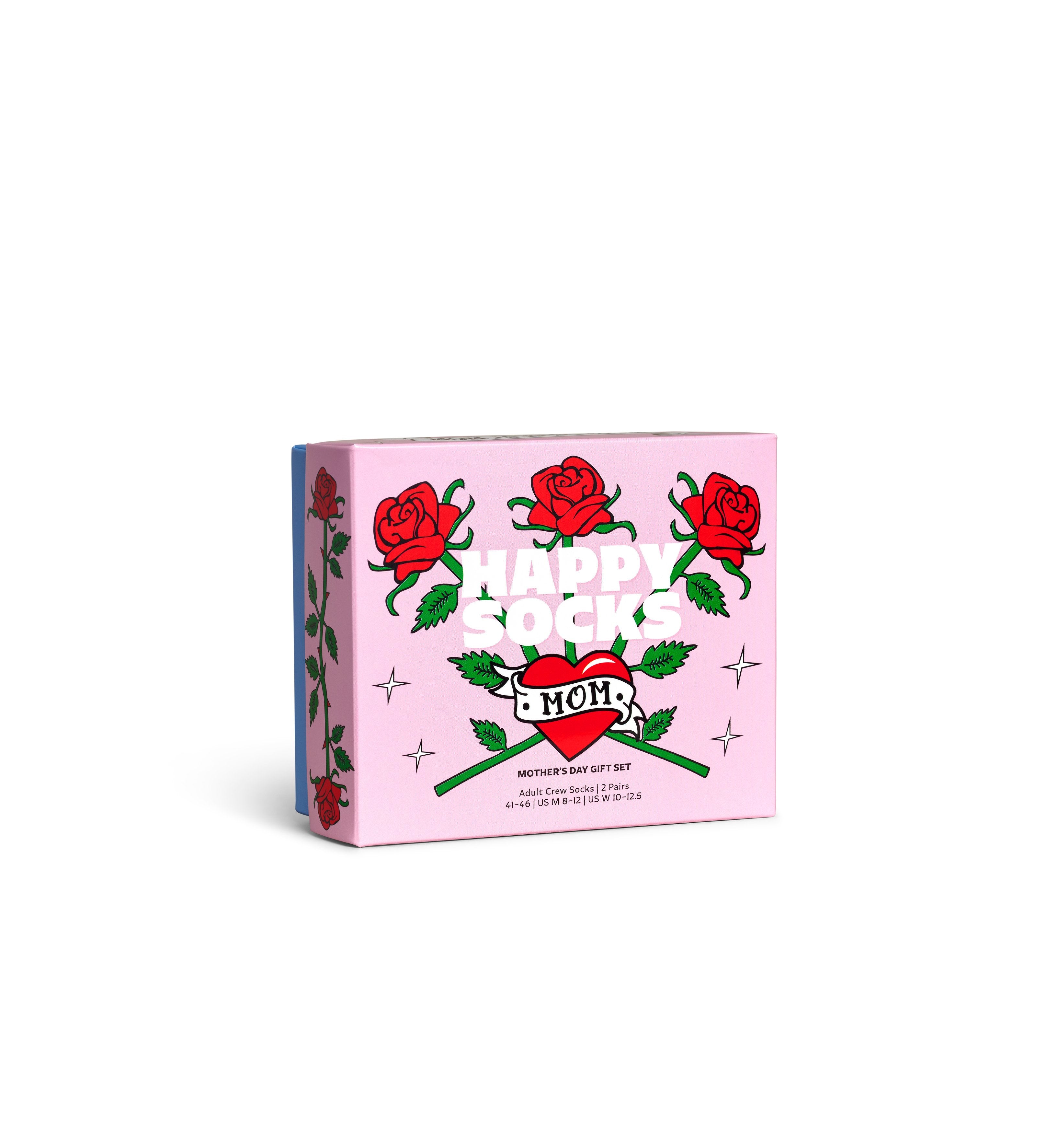 【GIFT BOX】【2足セット】クルー丈 ソックス(マザーズデー)