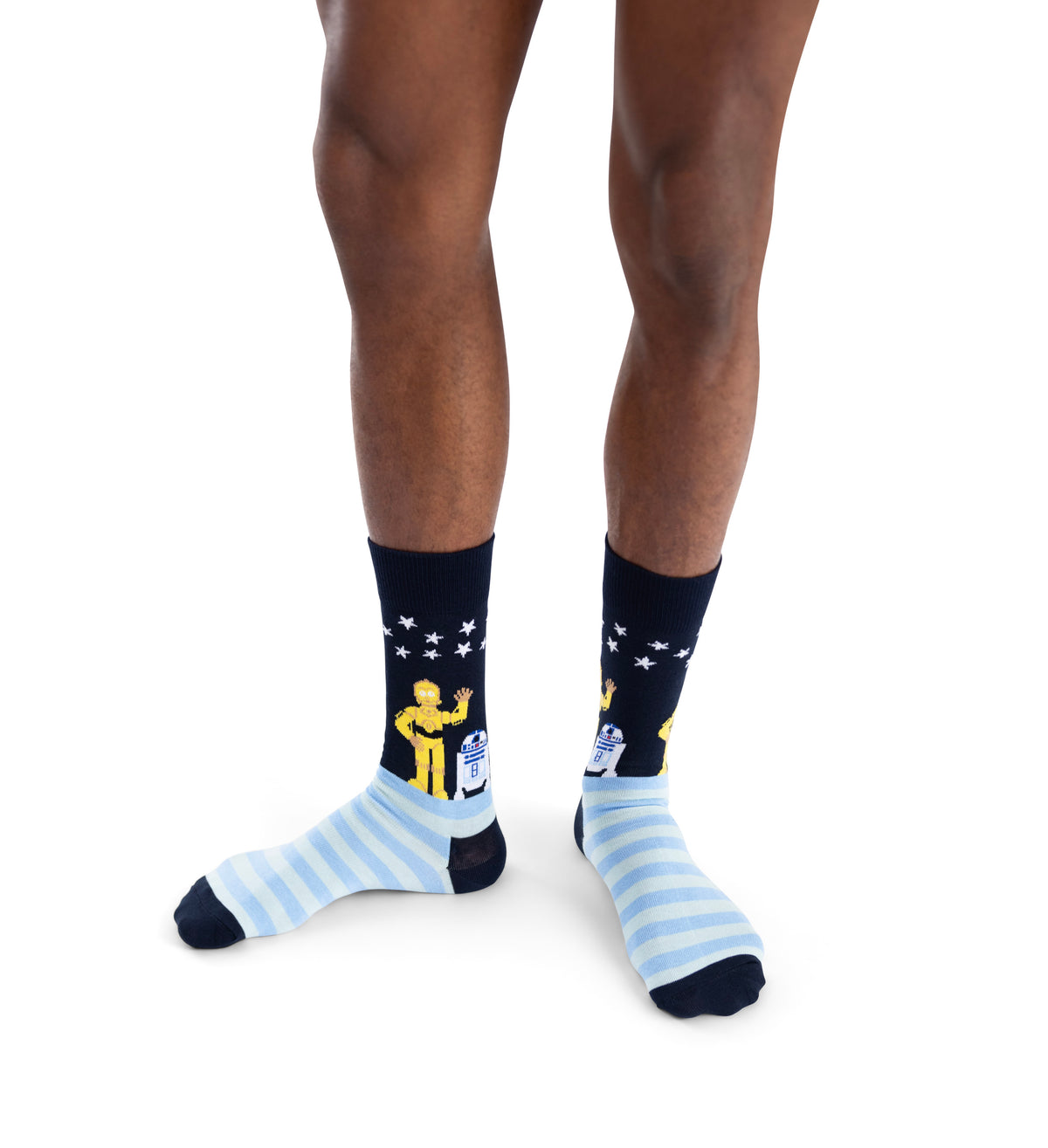 【STAR WARS™×Happy Socks】クルー丈 ソックス (スターウォーズ ドロイド フレンズ)