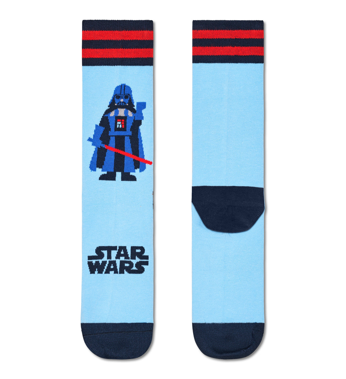 【STAR WARS™×Happy Socks】クルー丈 ソックス (スターウォーズ ダース・ベイダー)
