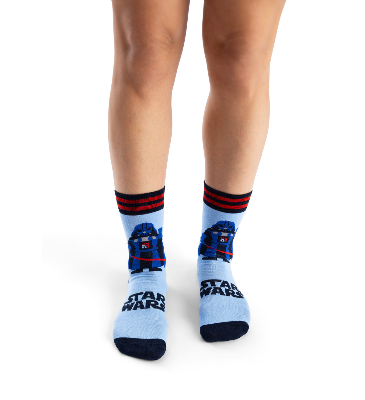 【STAR WARS™×Happy Socks】クルー丈 ソックス (スターウォーズ ダース・ベイダー)