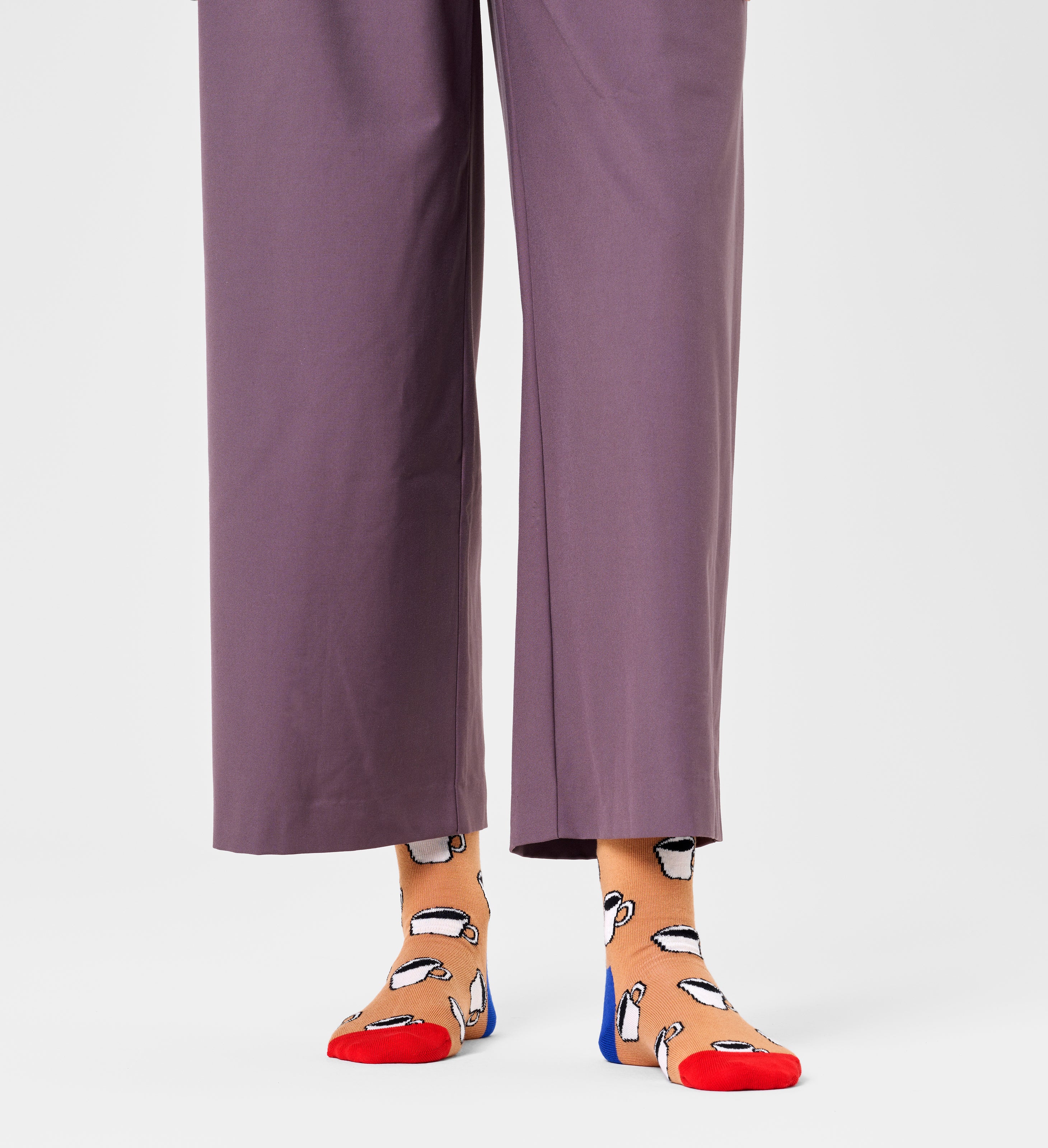 クルー丈 ソックス(マイカップオブティー)