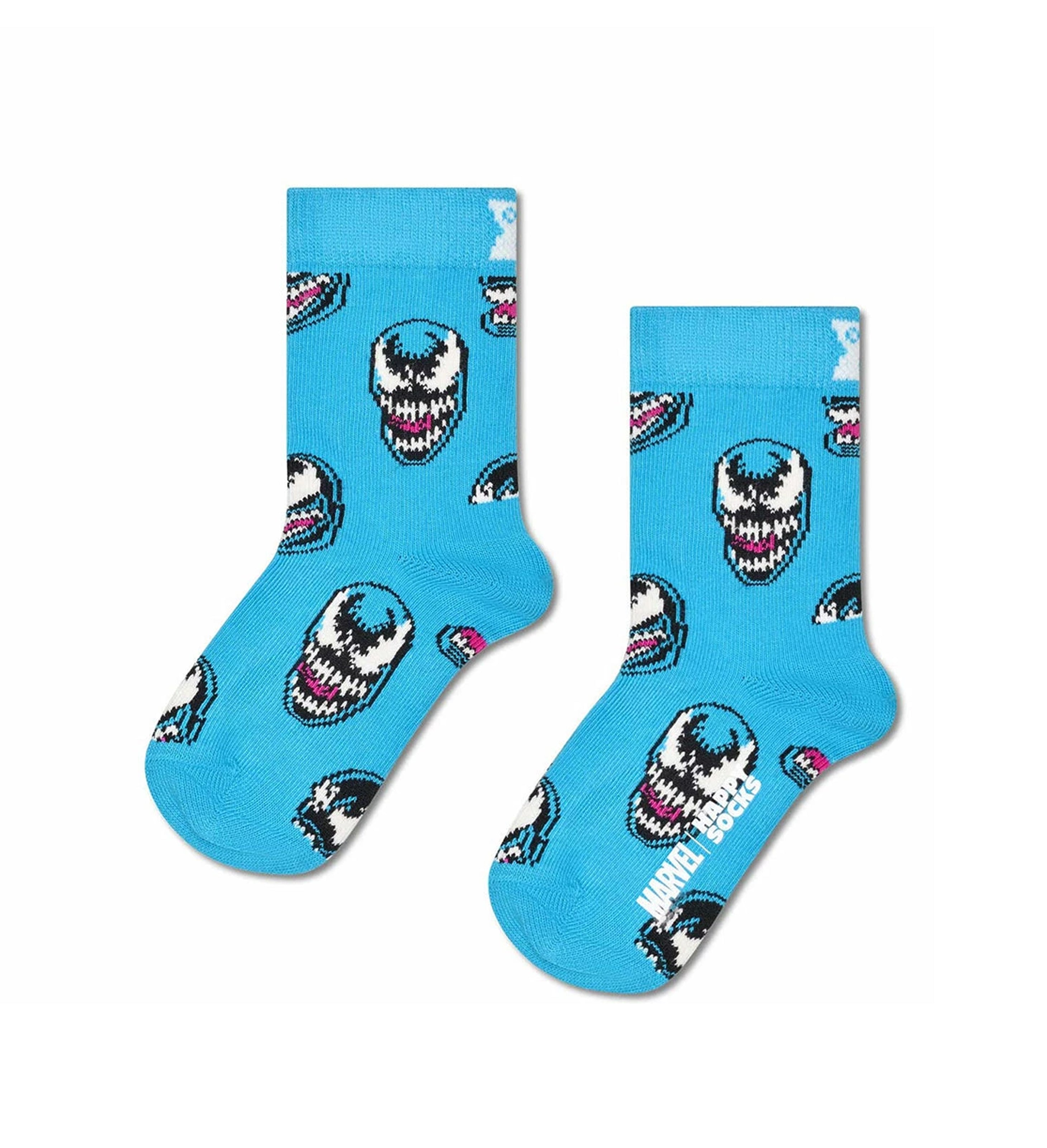 【MARVEL×Happy Socks】【キッズ】クルー丈 ソックス ヴェノム