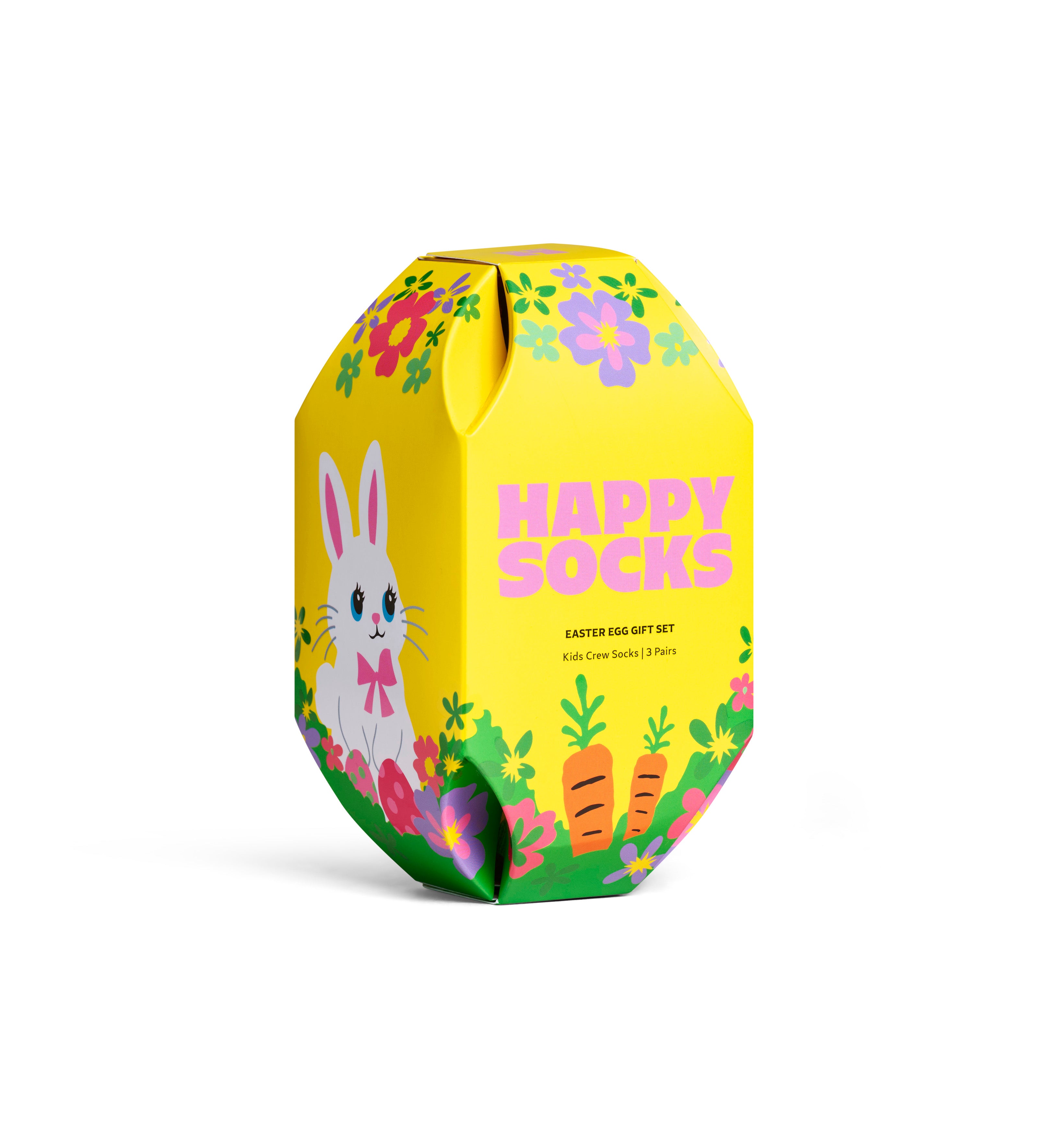 【キッズ】【GIFT BOX】【3足セット】クルー丈 ソックス(イースター)