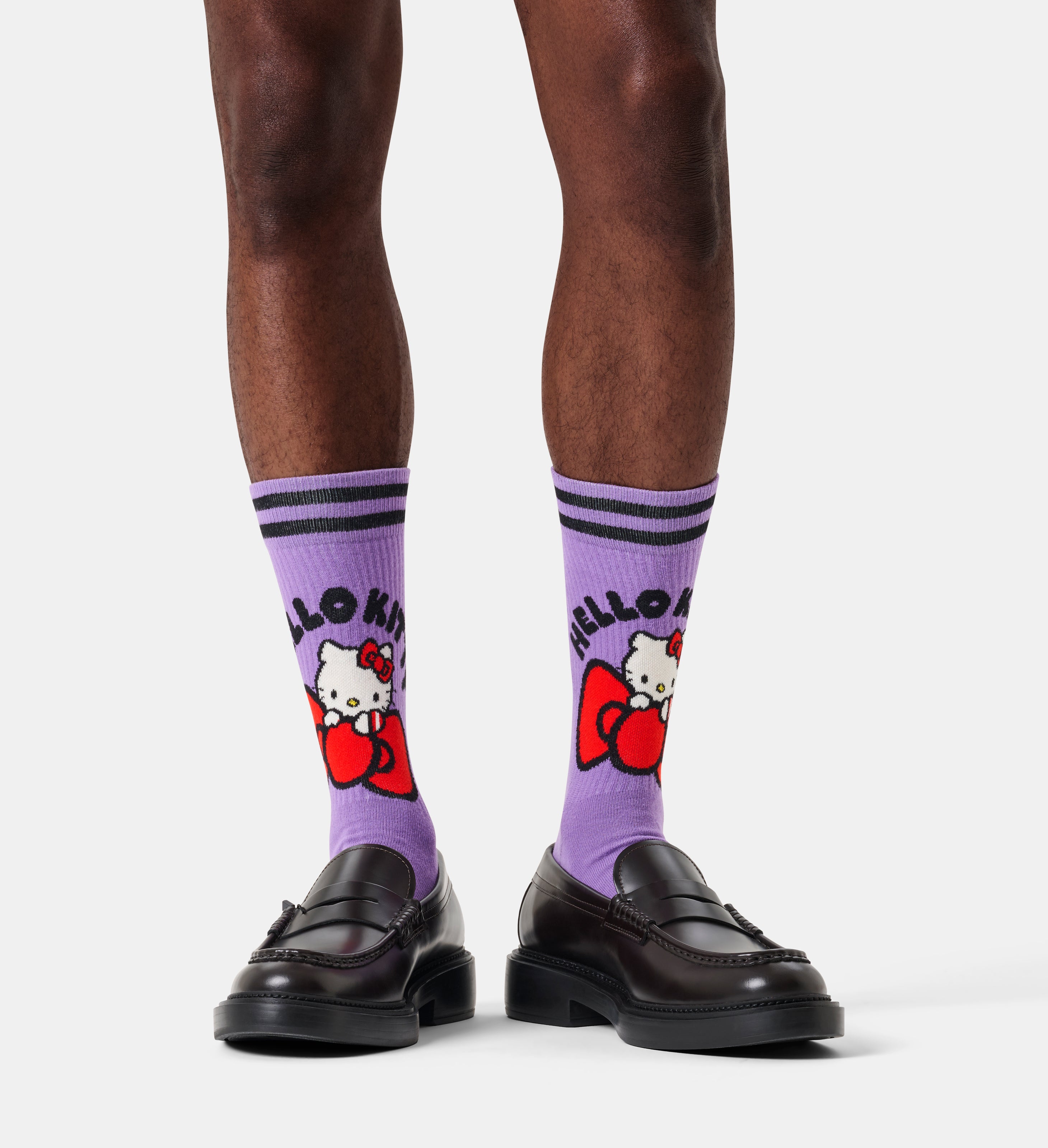 【Hello Kitty×Happy Socks】スポーツ ソックス(ハローキティ ハピネス)