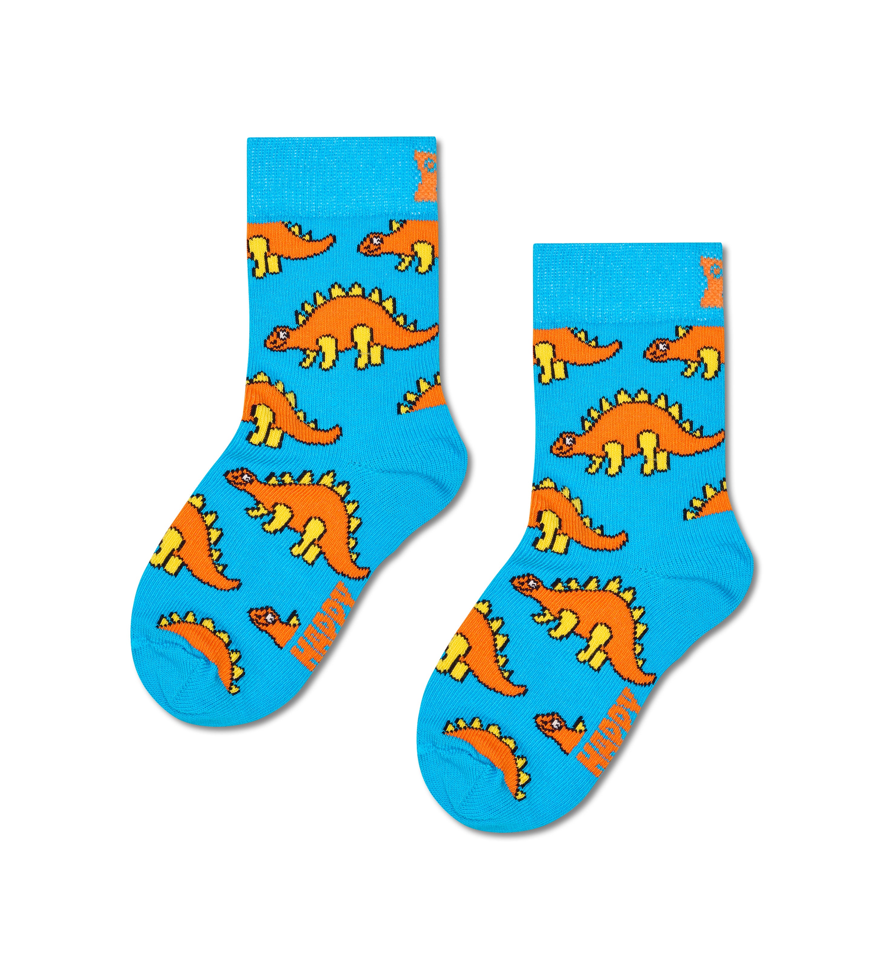 【キッズ】クルー丈 ソックス(インフレータブル・ステゴザウルス)