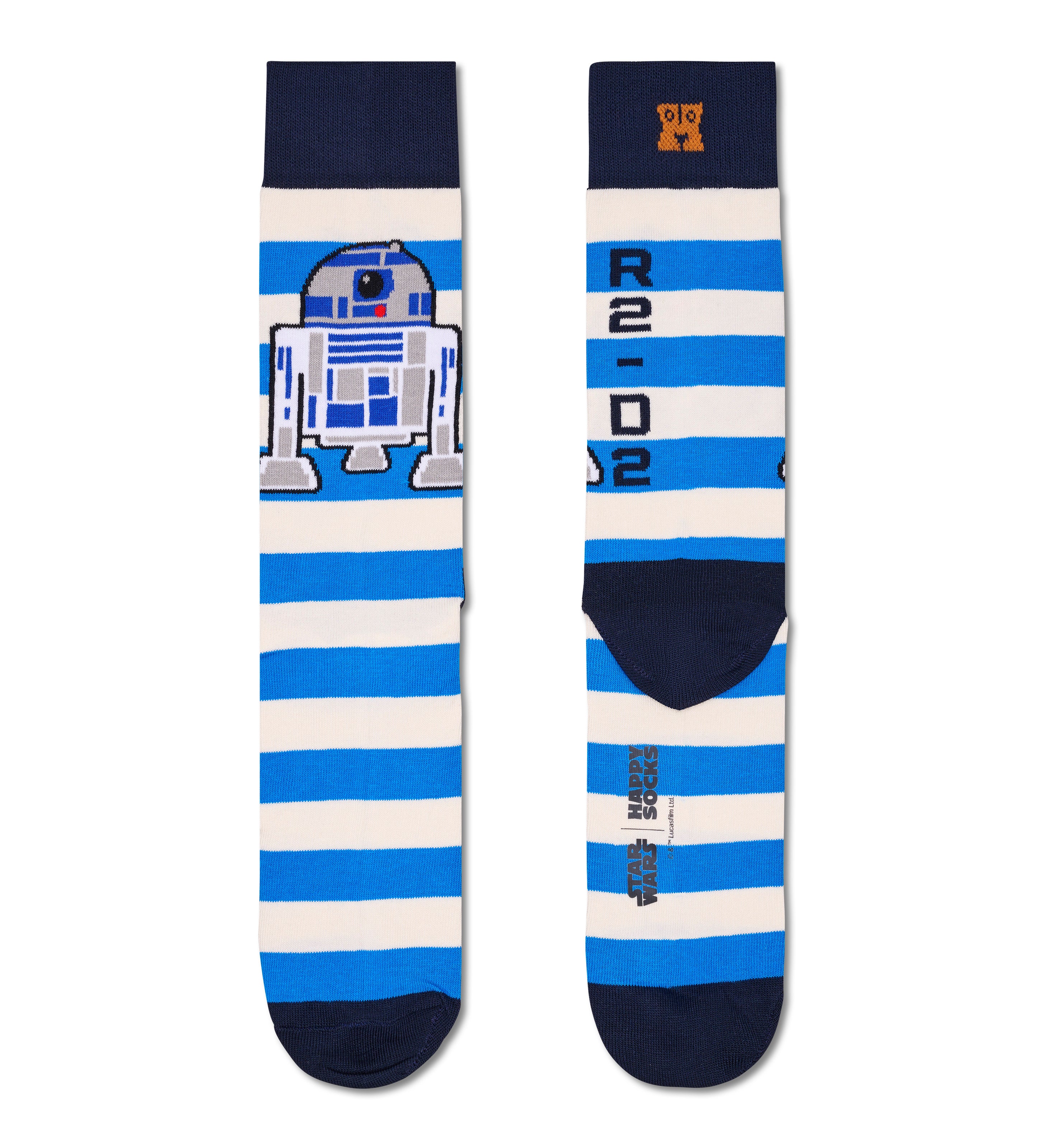 【STAR WARS™×Happy Socks】クルー丈 ソックス (スターウォーズ R2-D2)