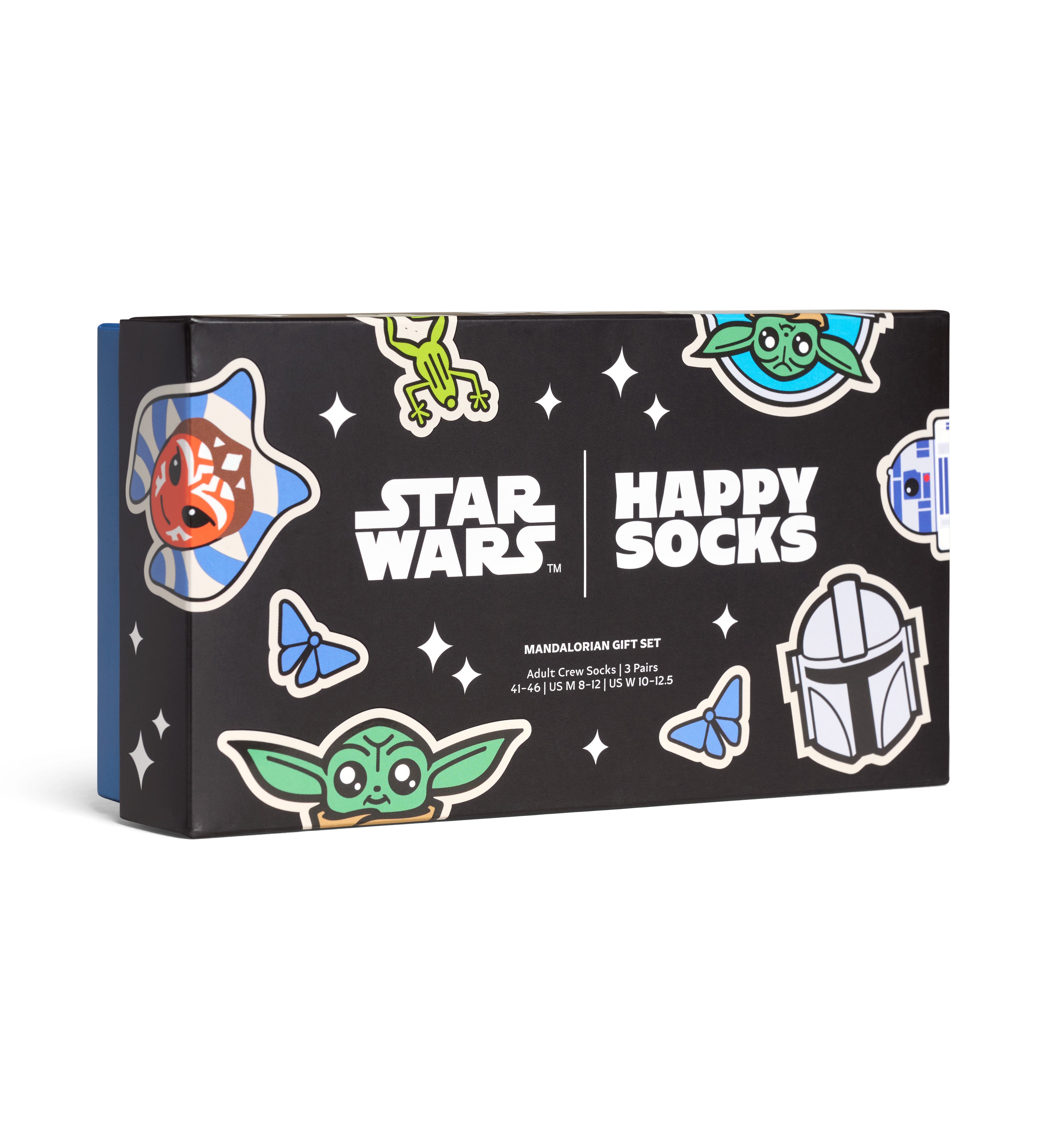 【STAR WARS™×Happy Socks】【GIFT BOX】【3足セット】クルー丈 ソックス(スターウォーズ)