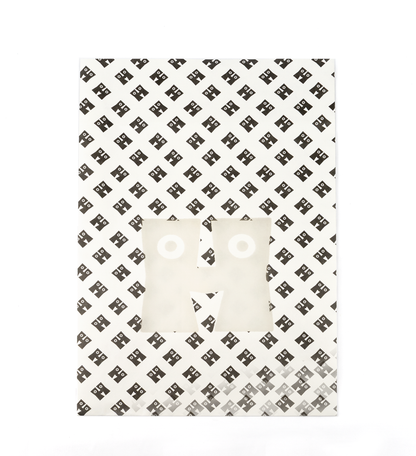 ギフト袋（ブラック×ホワイト）