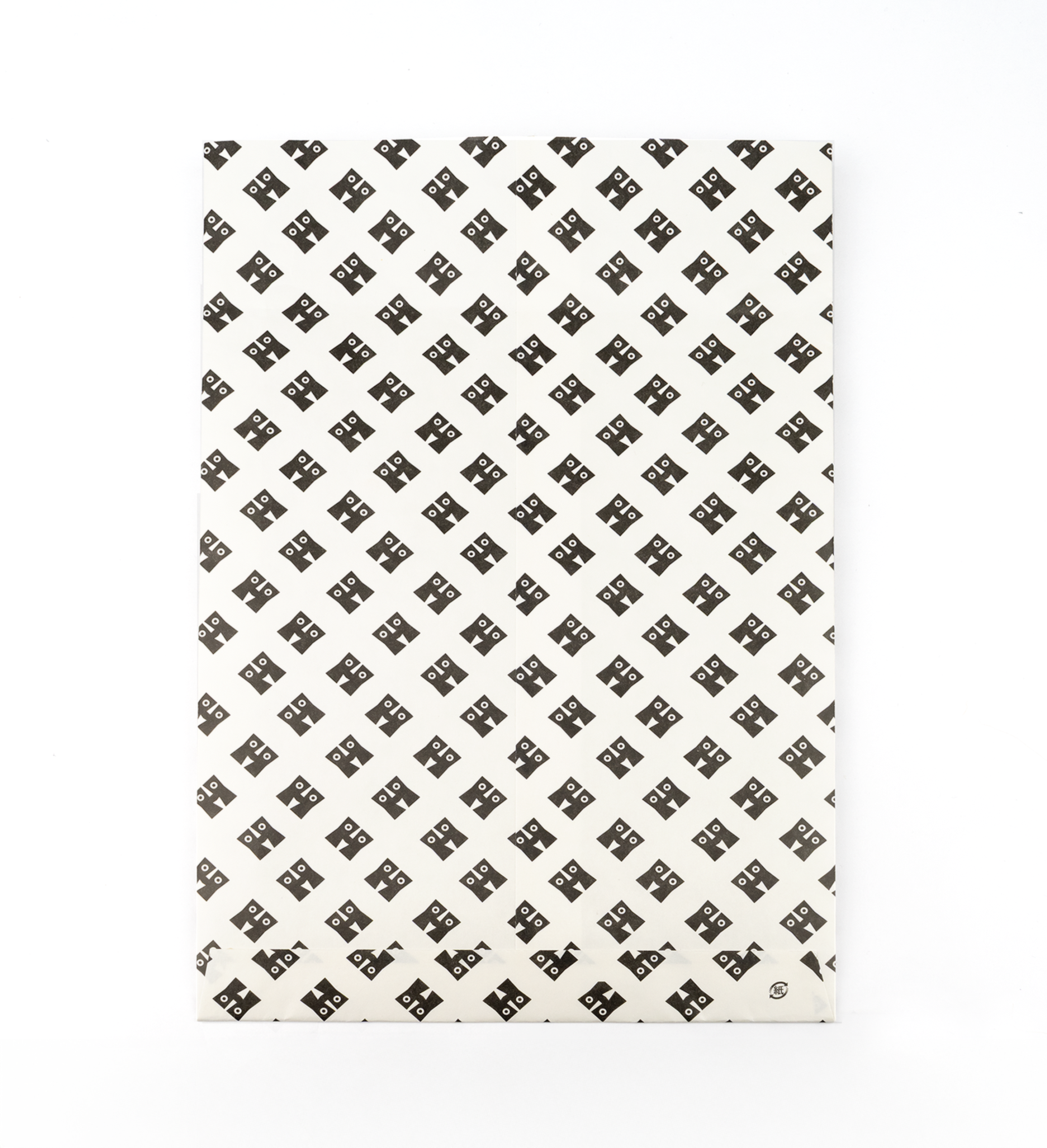 ギフト袋（ブラック×ホワイト）