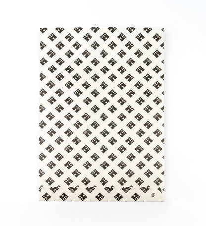 ギフト袋（ブラック×ホワイト）