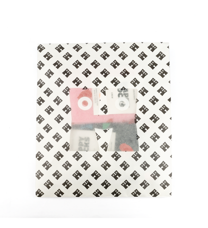 ギフト袋（ブラック×ホワイト）