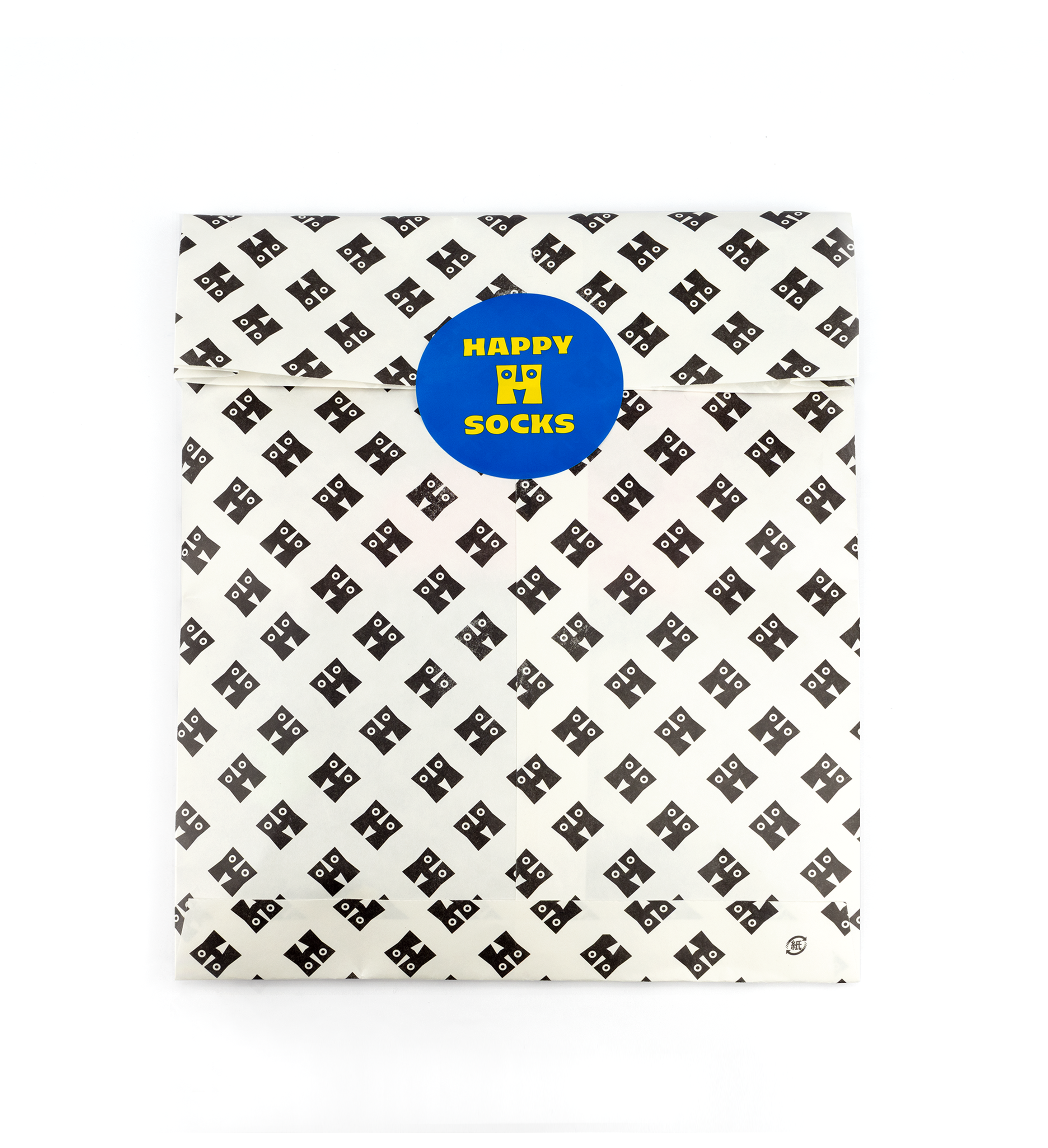 ギフト袋（ブラック×ホワイト）