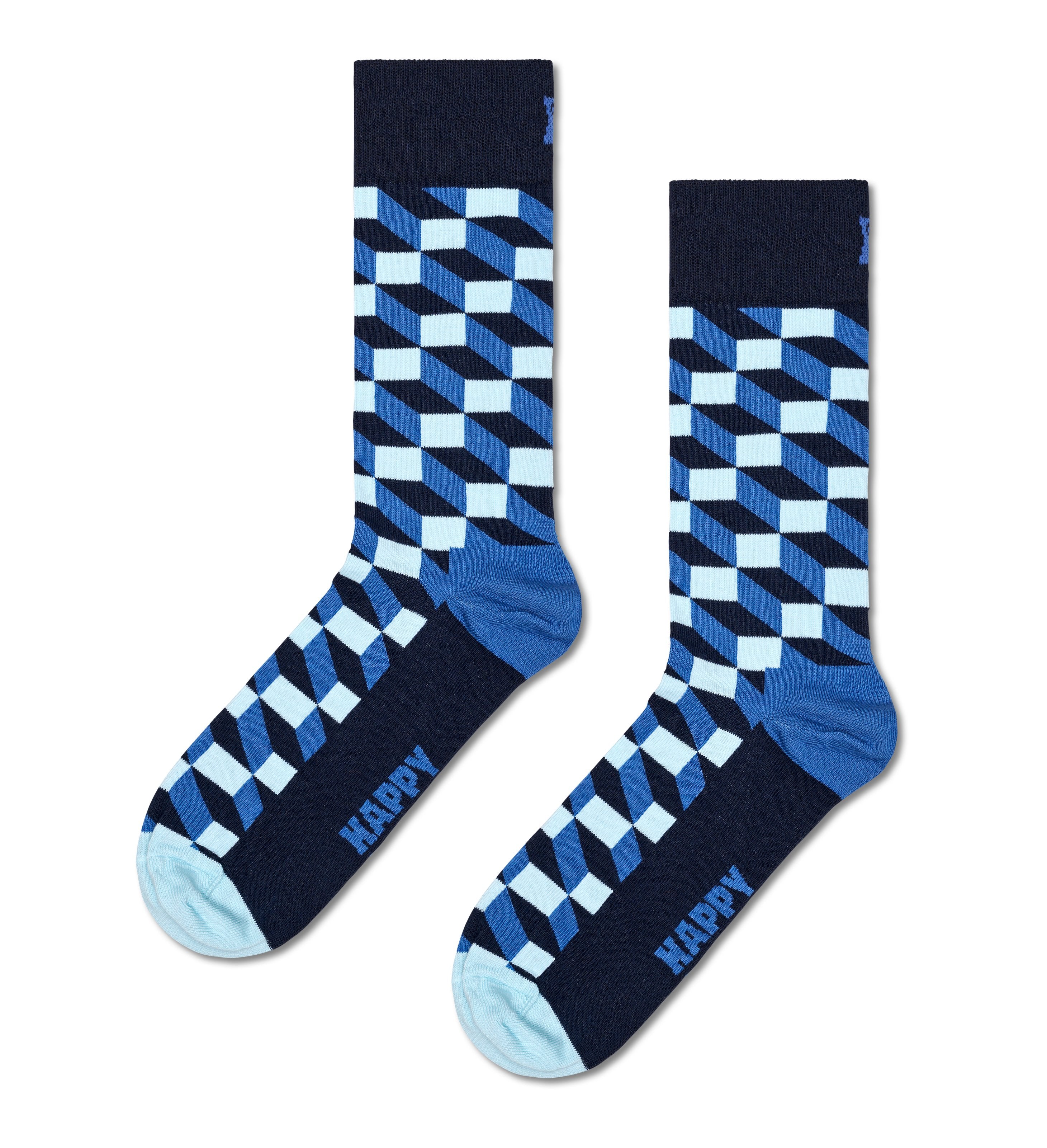 クルー丈 ソックス（ハート） – Happy Socks