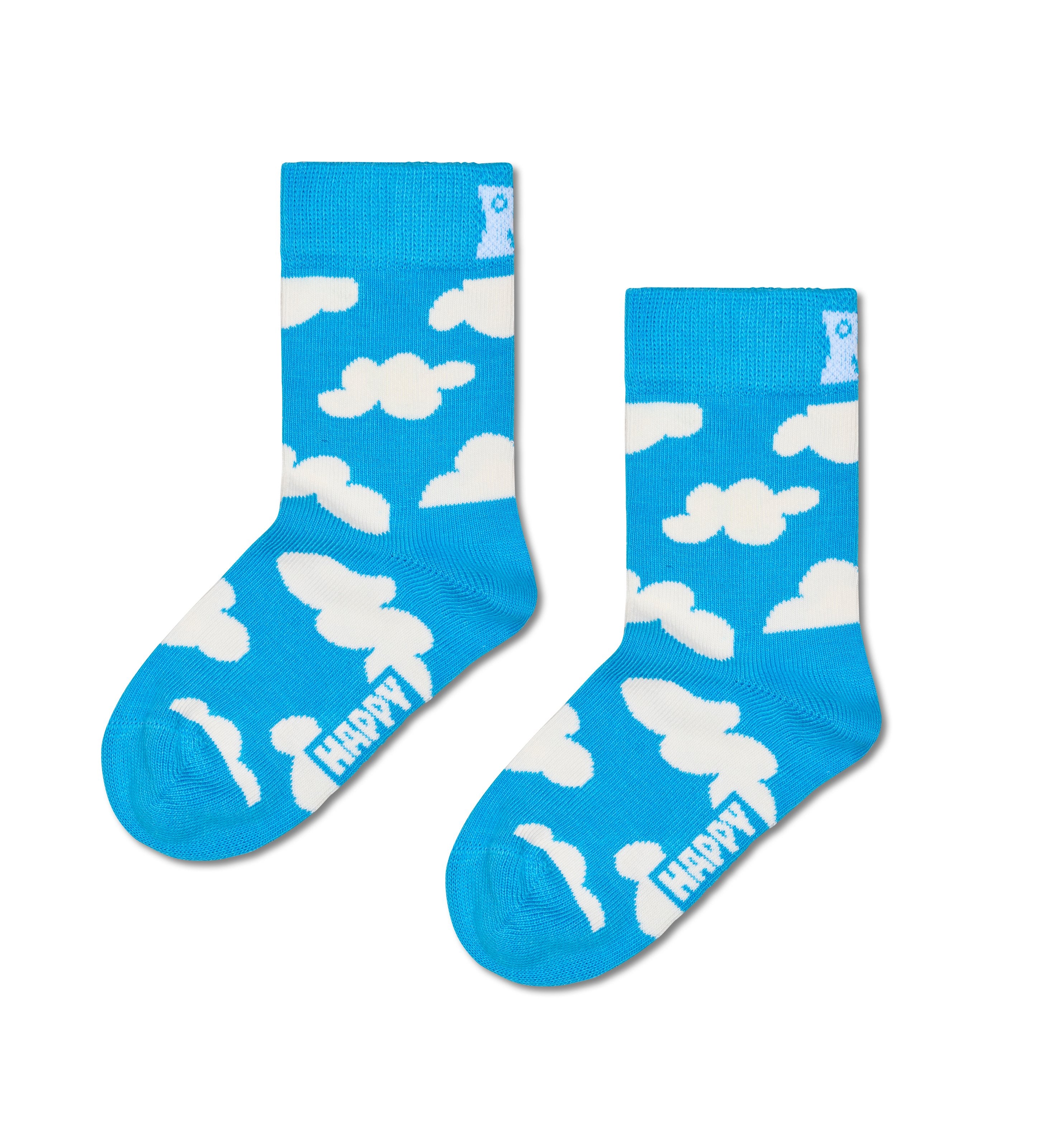 Kids' Crew Socks (Cloudy)