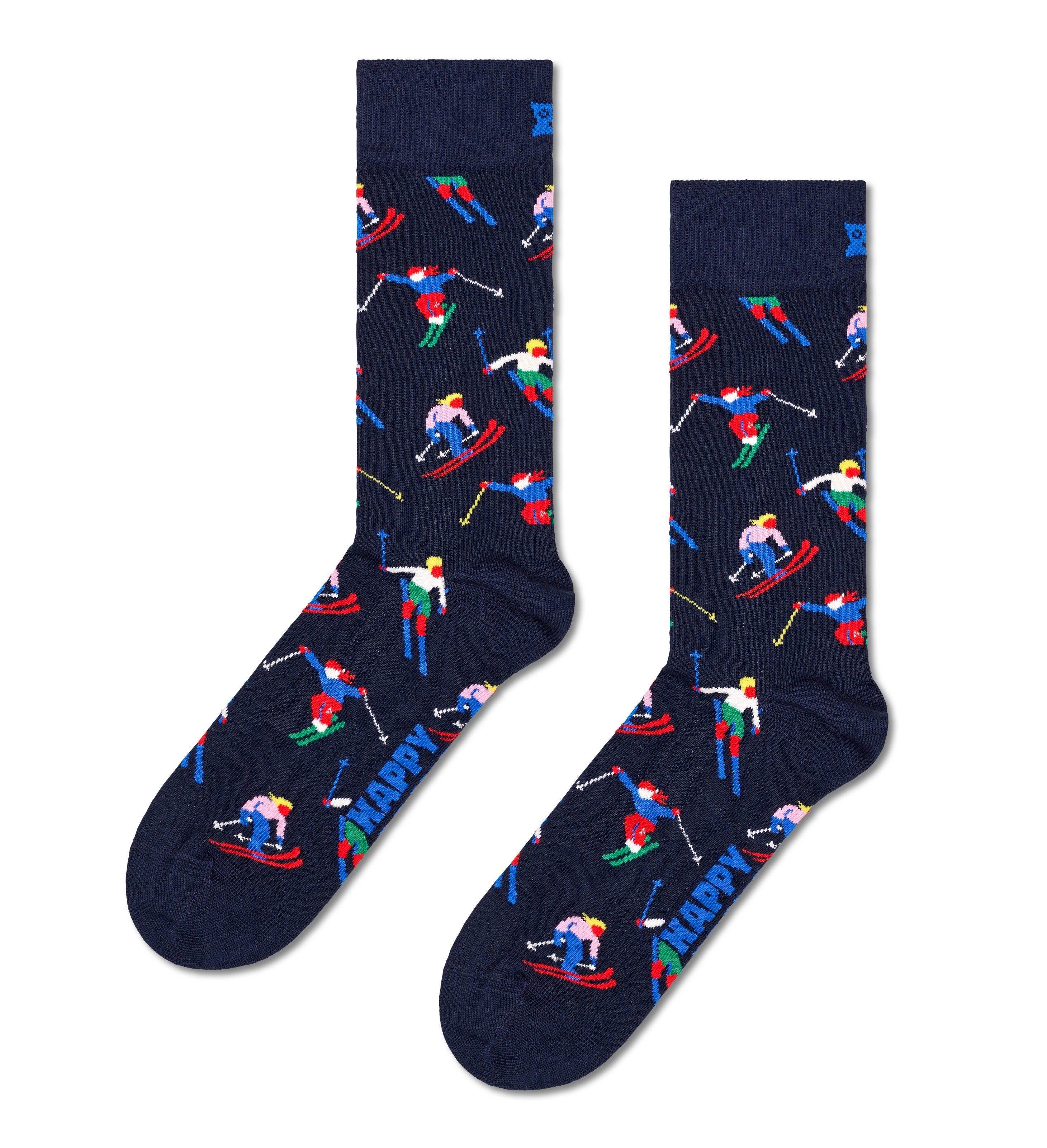 Crew-length socks (ski)