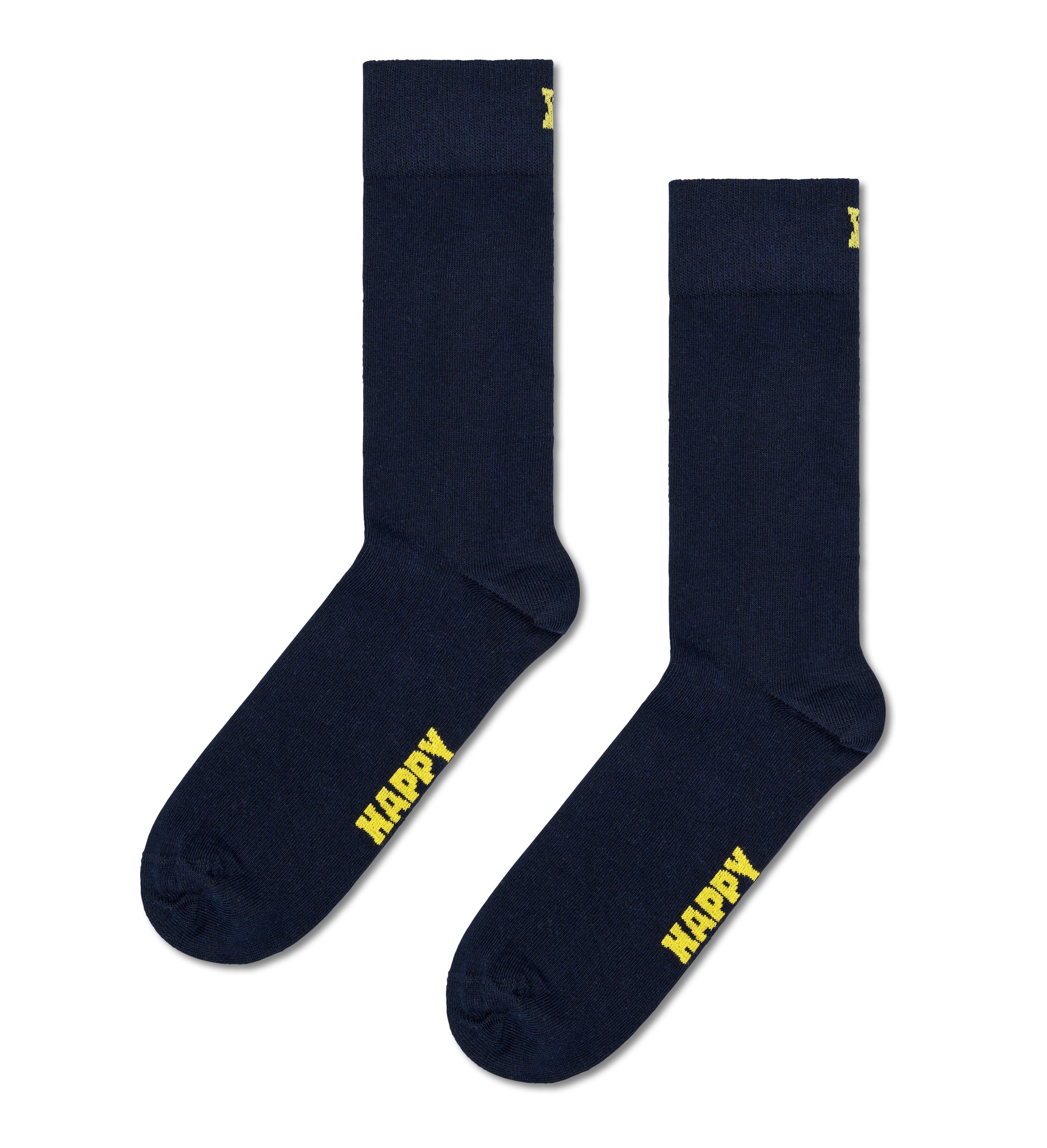 Set of 3 Crew Socks (Solid)