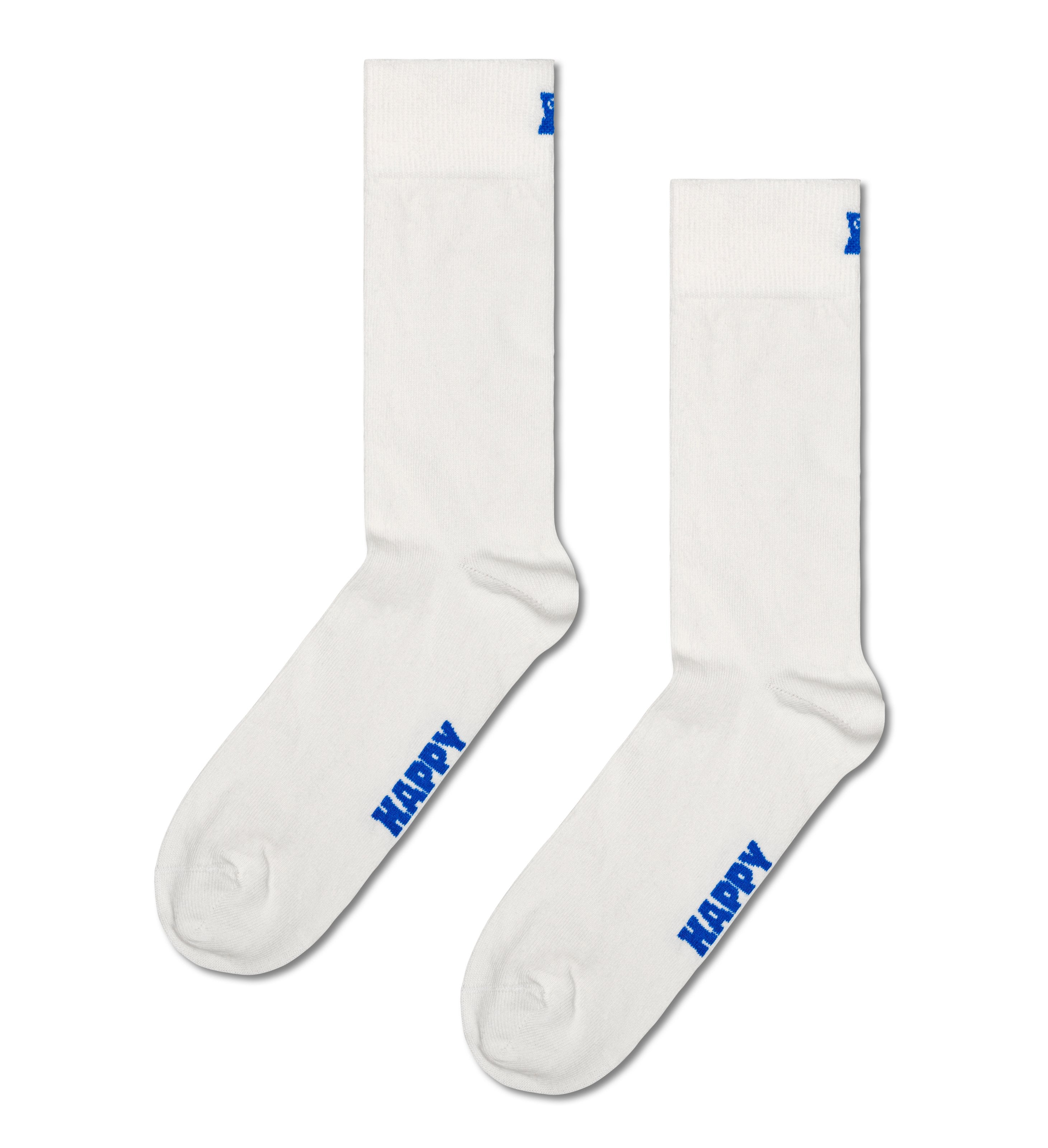 [Set of 5] Crew Socks (Solid)