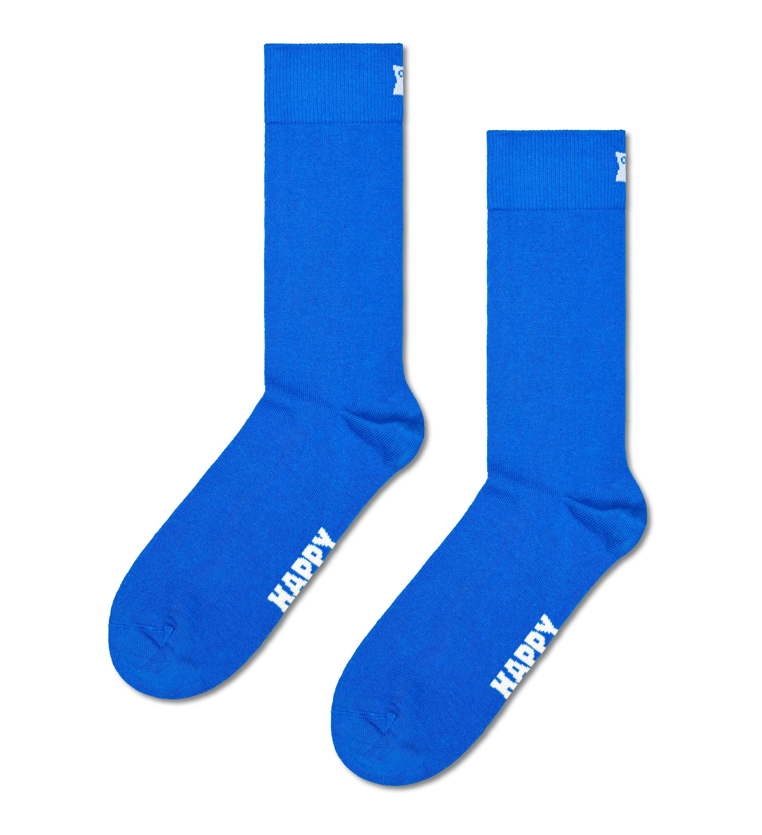 5足セット】クルー丈 ソックス（ソリッド） – Happy Socks
