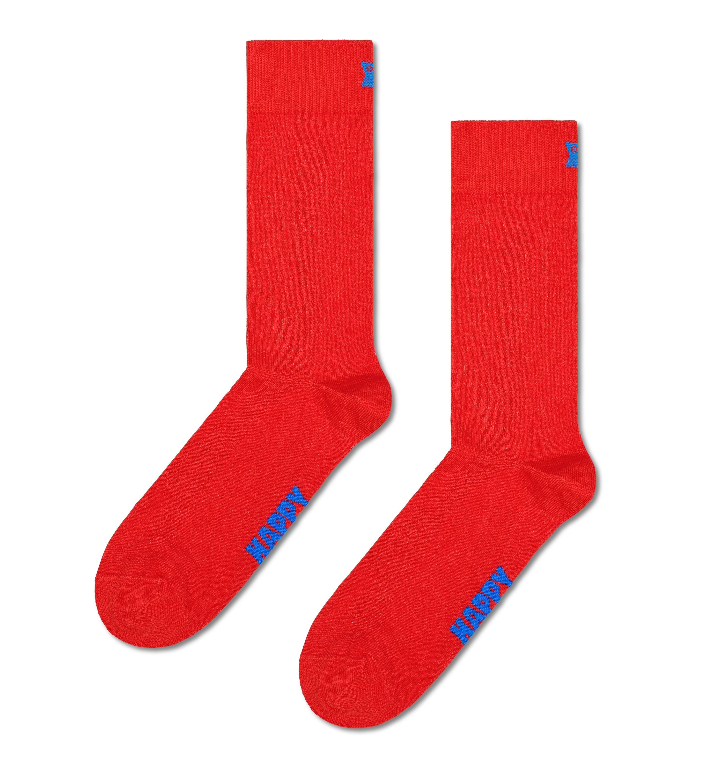 [Set of 5] Crew Socks (Solid)