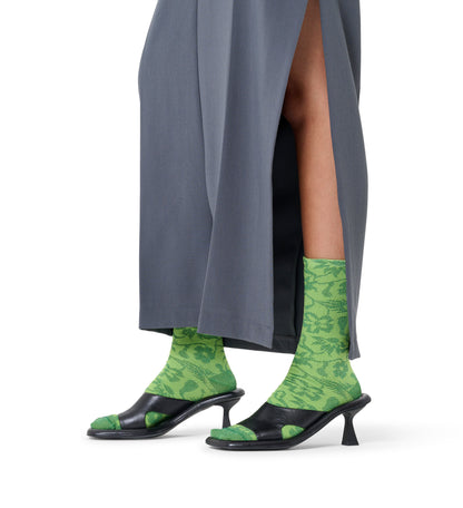 Crew Socks (Dizzy Flower)