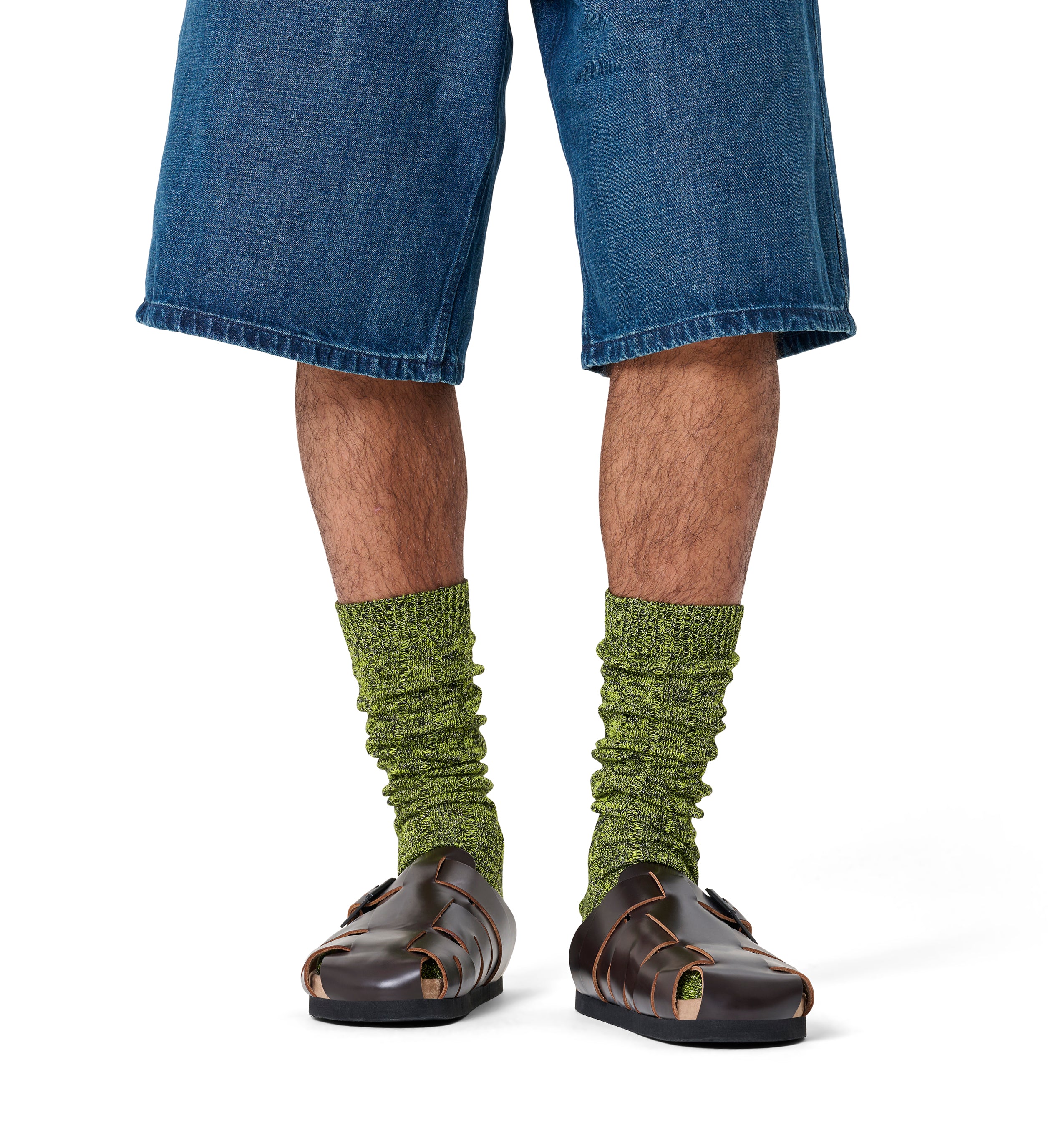 ハイソックス（シマーリング スラウチ）