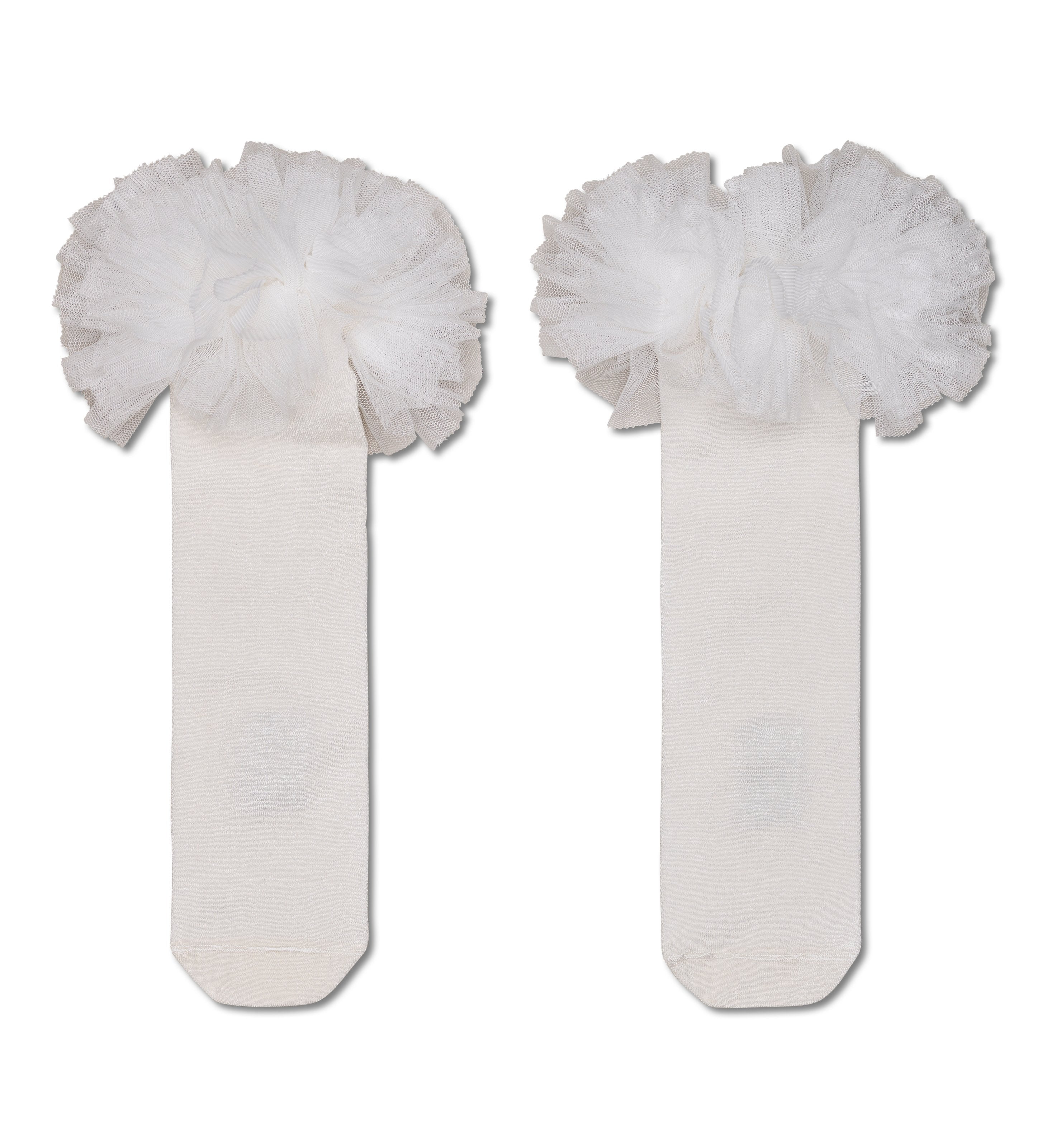 1/2 crew length socks (tulle)