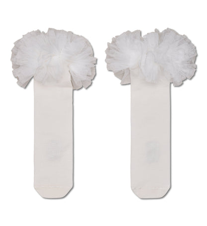 1/2 crew length socks (tulle)