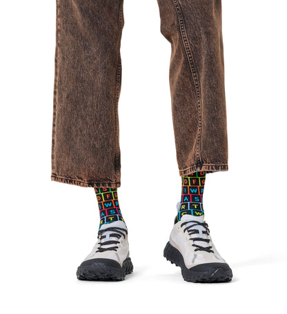 Crew socks (keyboard)