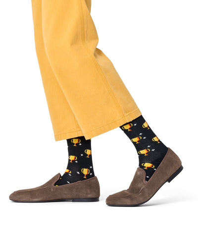 Crew-length socks (Uwin)