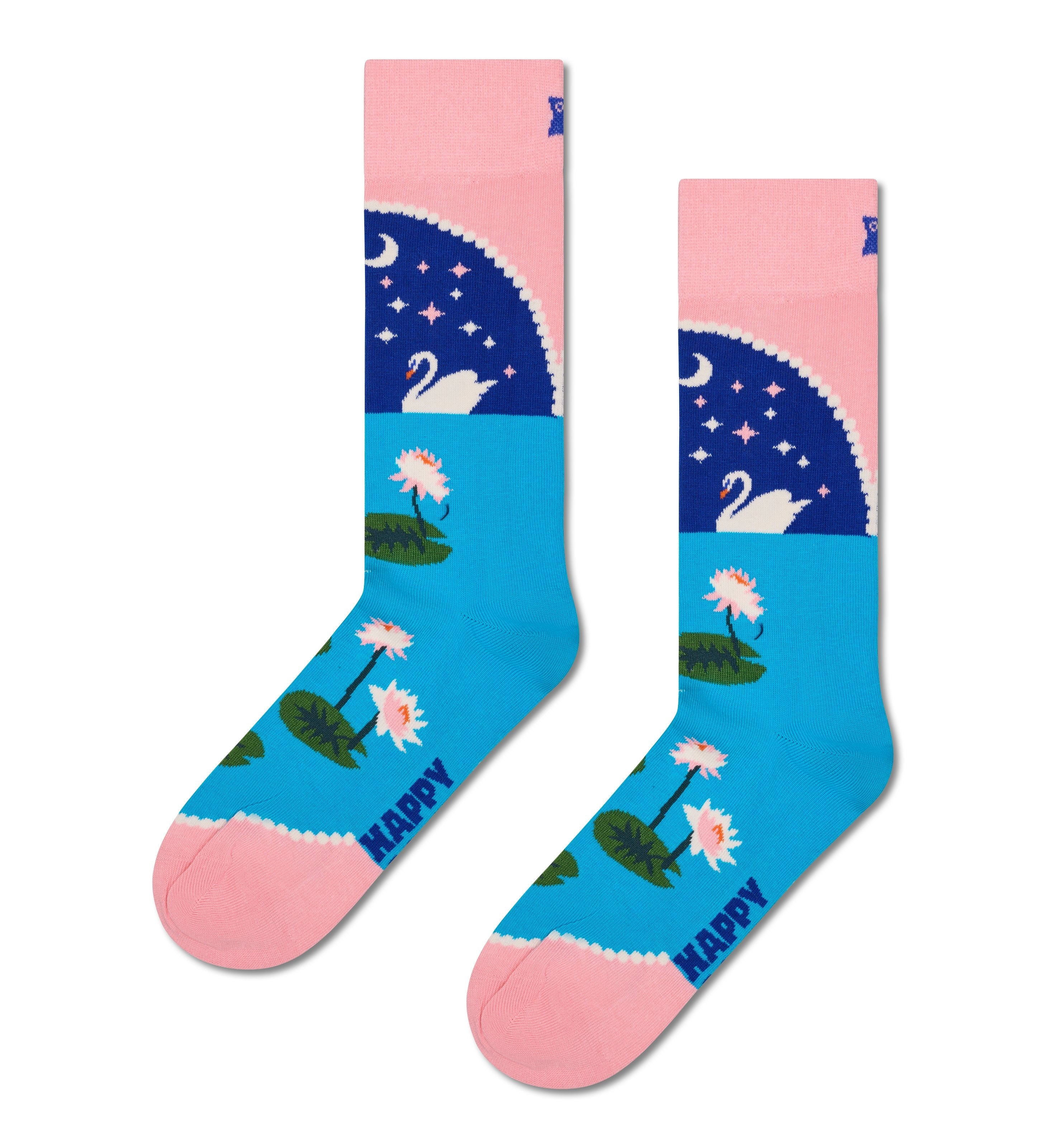 Crew Socks (Swan Lake)