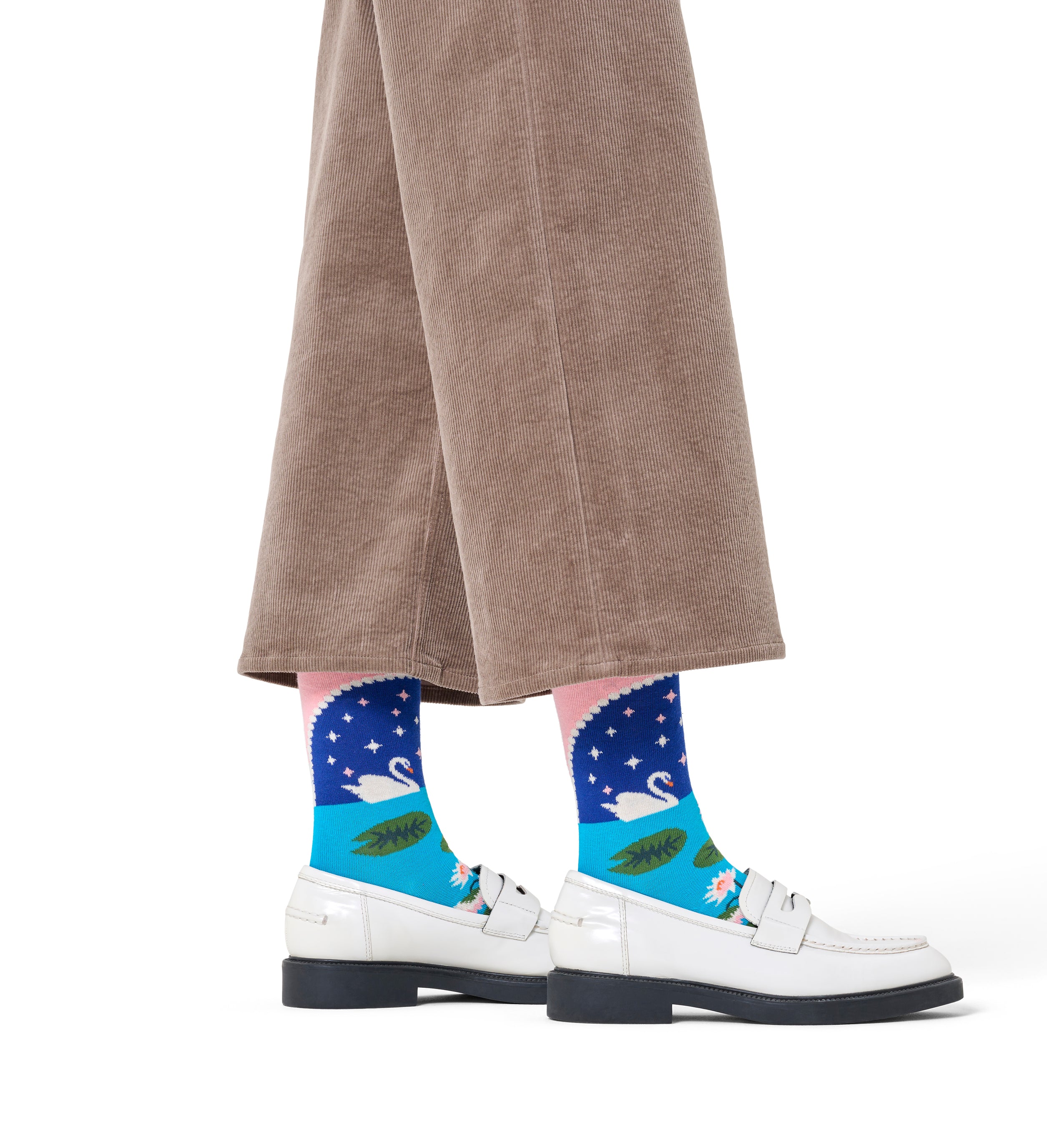 Crew Socks (Swan Lake)