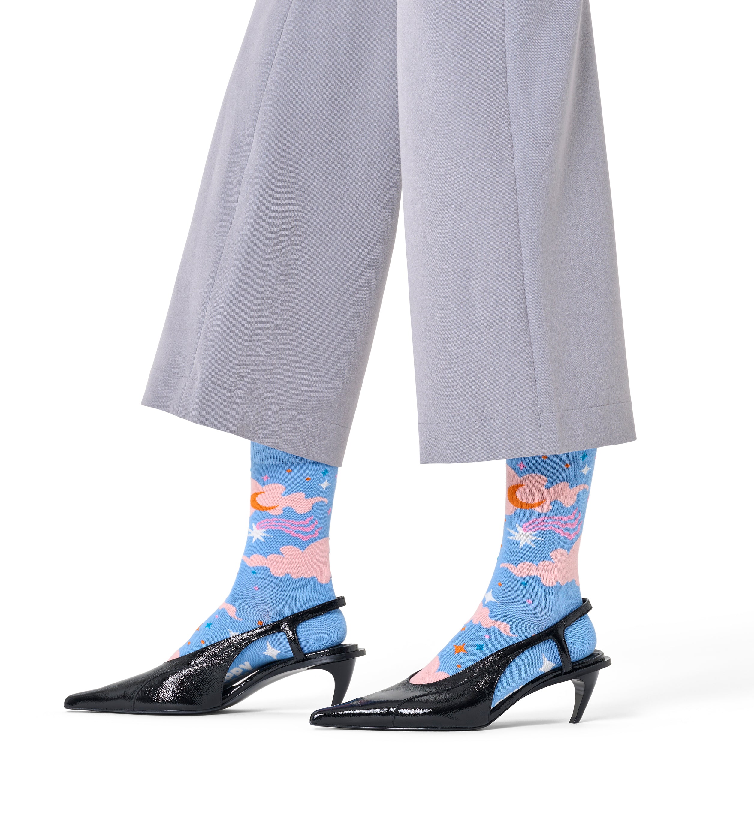 Crew Socks (Starry Sky)