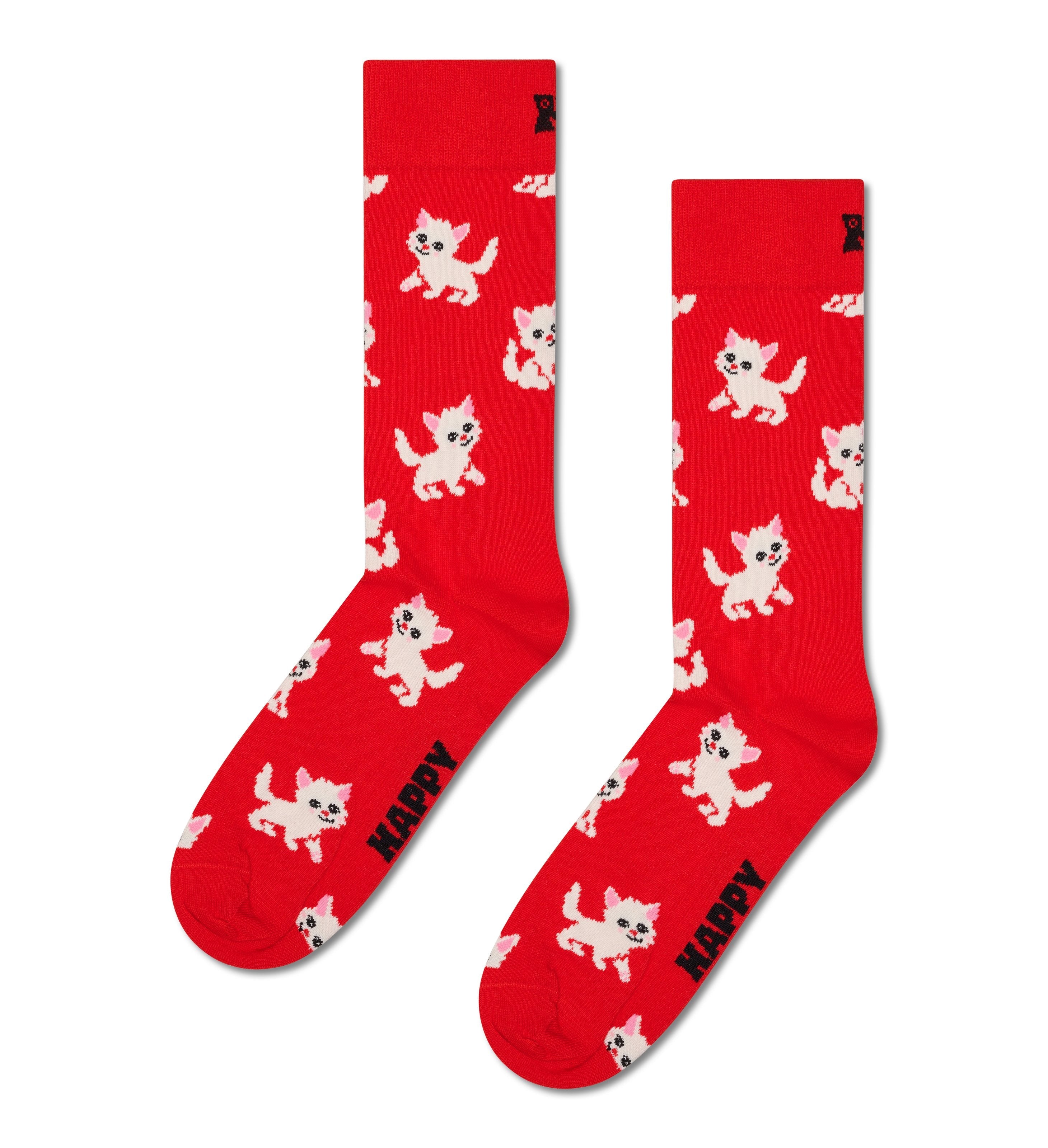 Crew length socks (kitten)