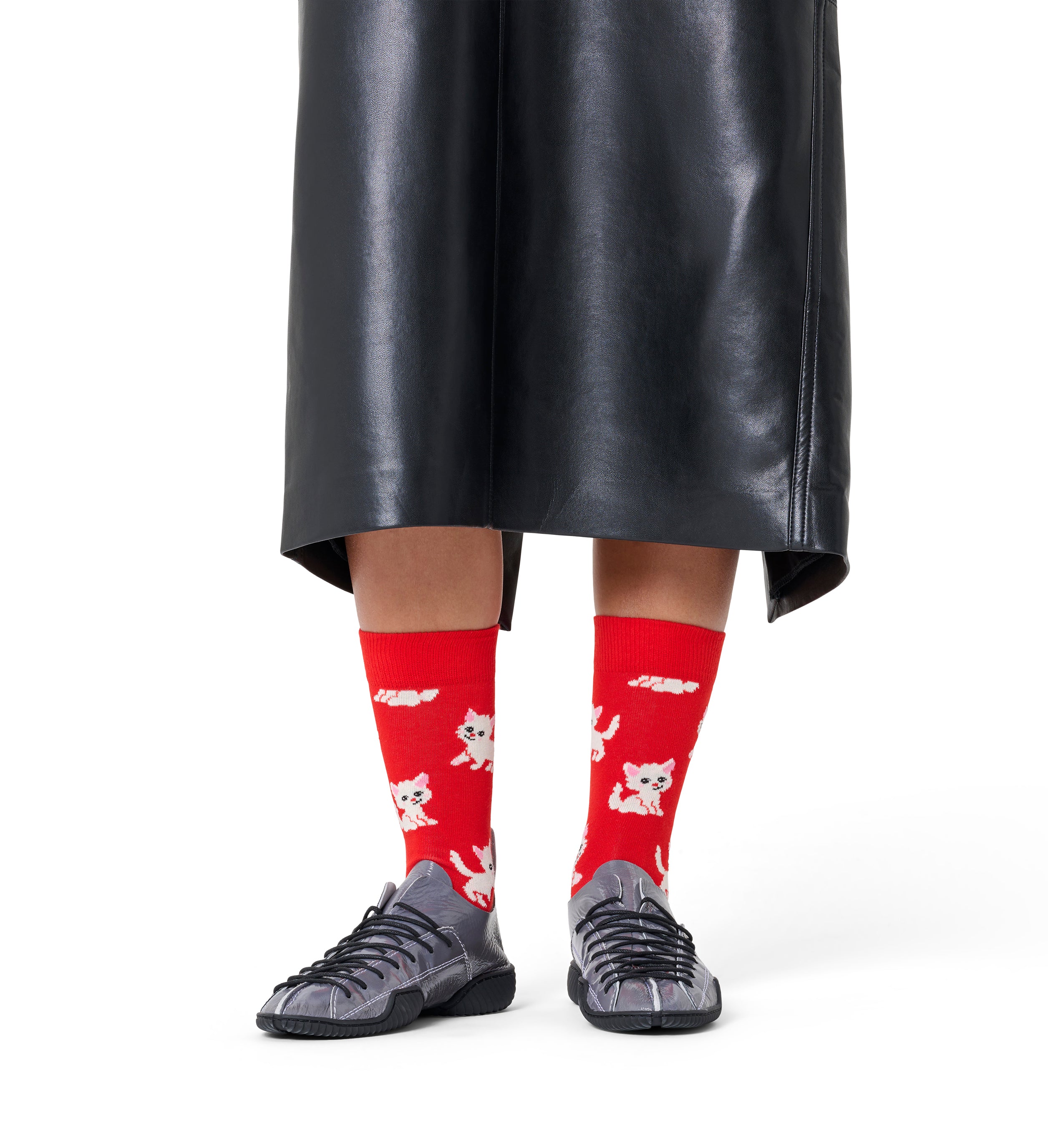Crew length socks (kitten)