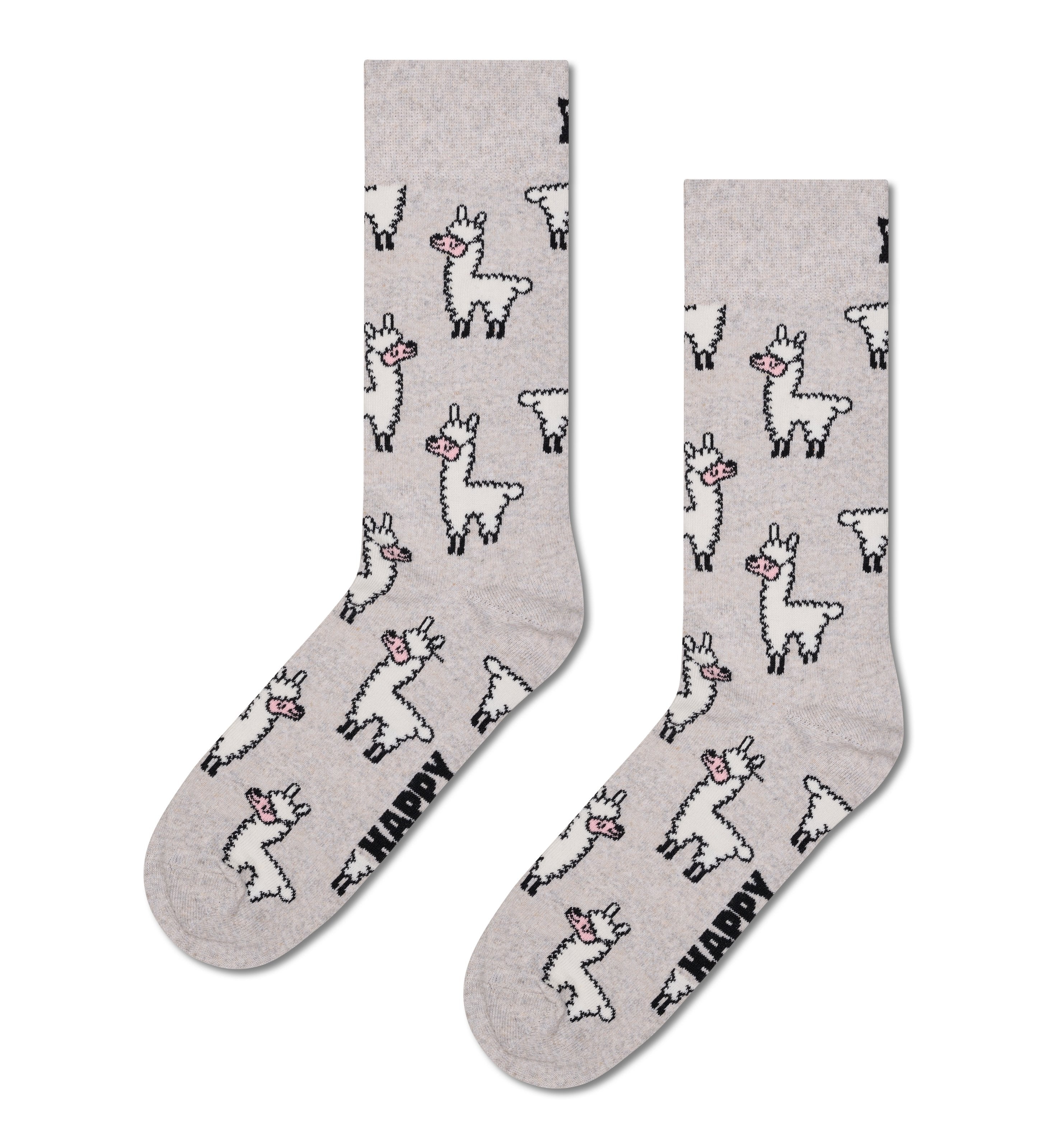 クルー丈 ソックス（ハート） – Happy Socks