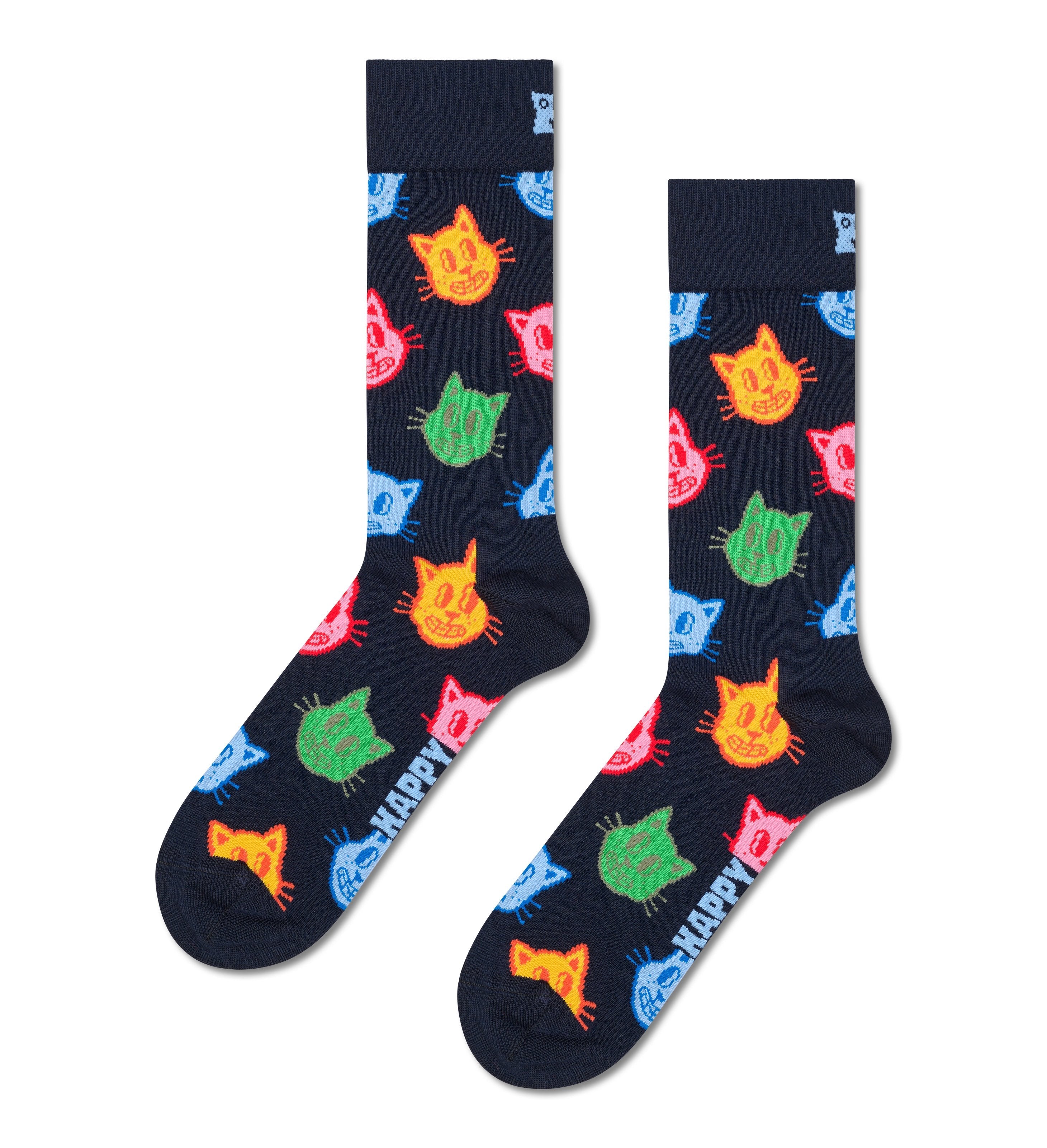 クルー丈 ソックス（ハート） – Happy Socks
