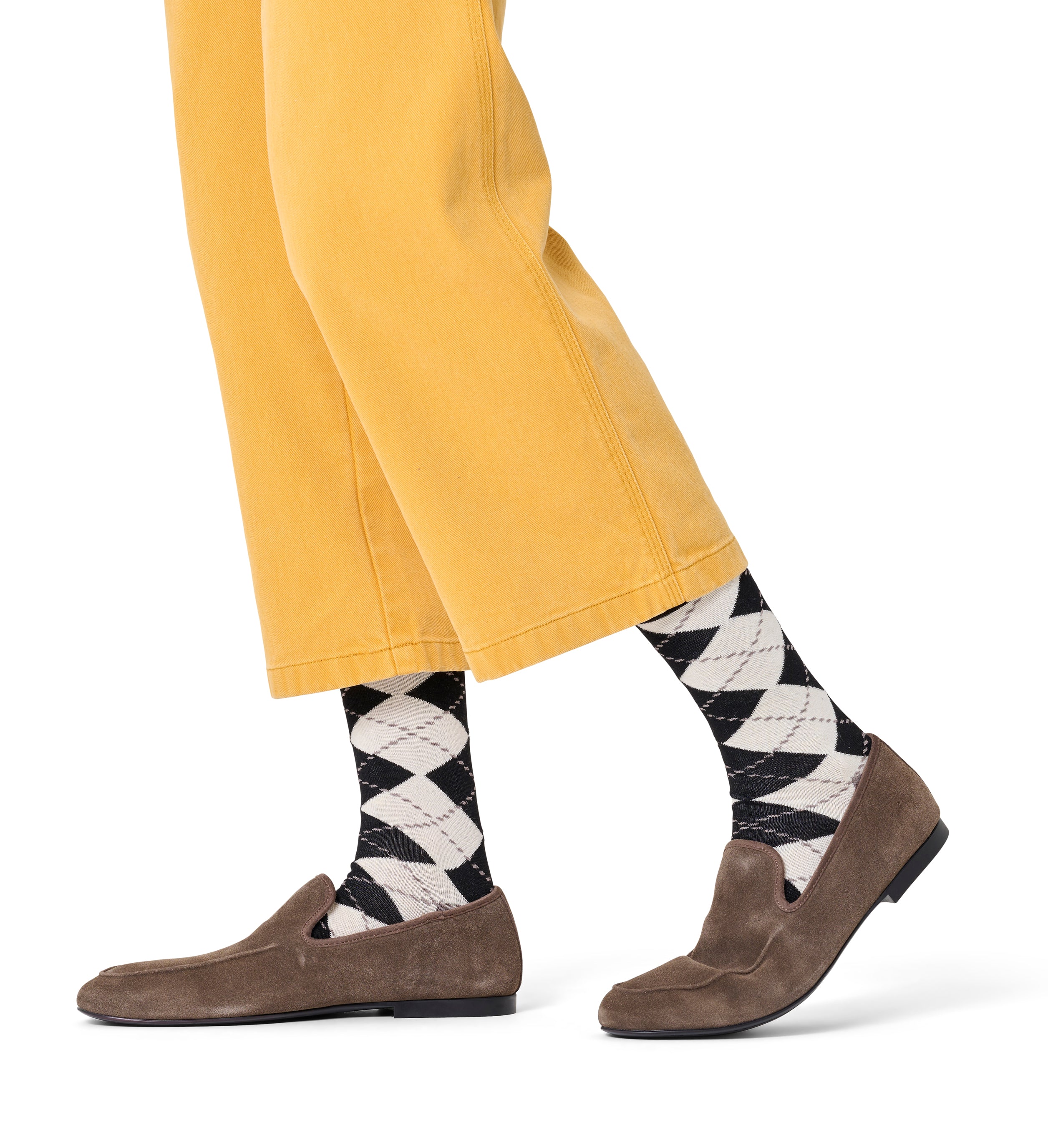 クルー丈 ソックス（アーガイル） – Happy Socks